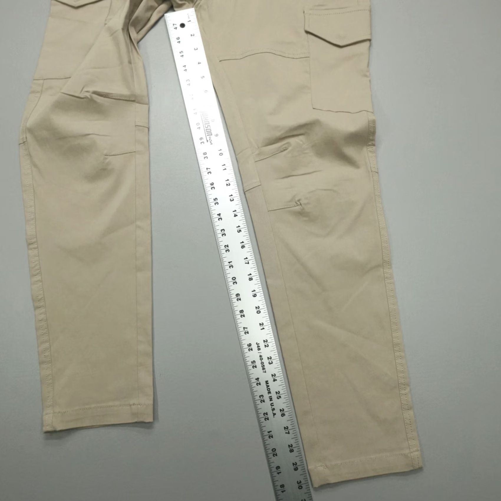 Vintage Projek Raw Bungee flex Cargo Pants Men Size 33 Classic Slim Fit 147101 Sand Size US 33 - 6 Thumbnail