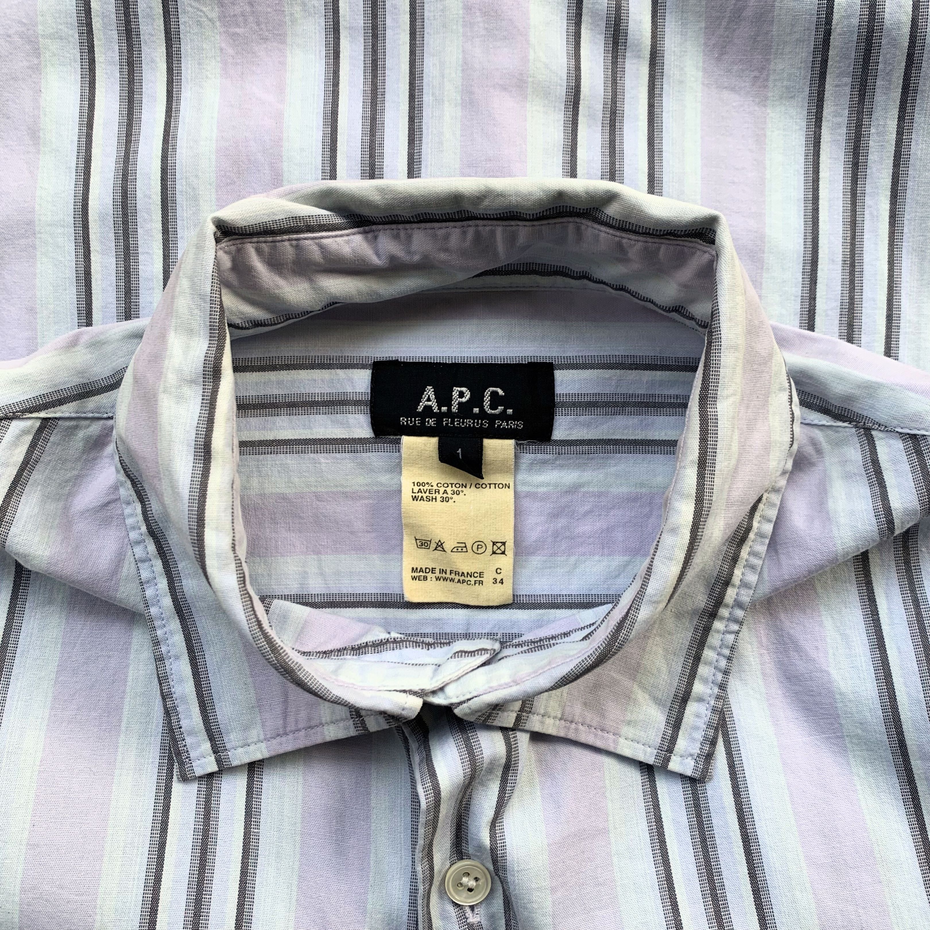 A.P.C. 2000s A.P.C Paris Womens Cotton Longsleeve Shirts Size S / US 4 / IT 40 - 3 Thumbnail