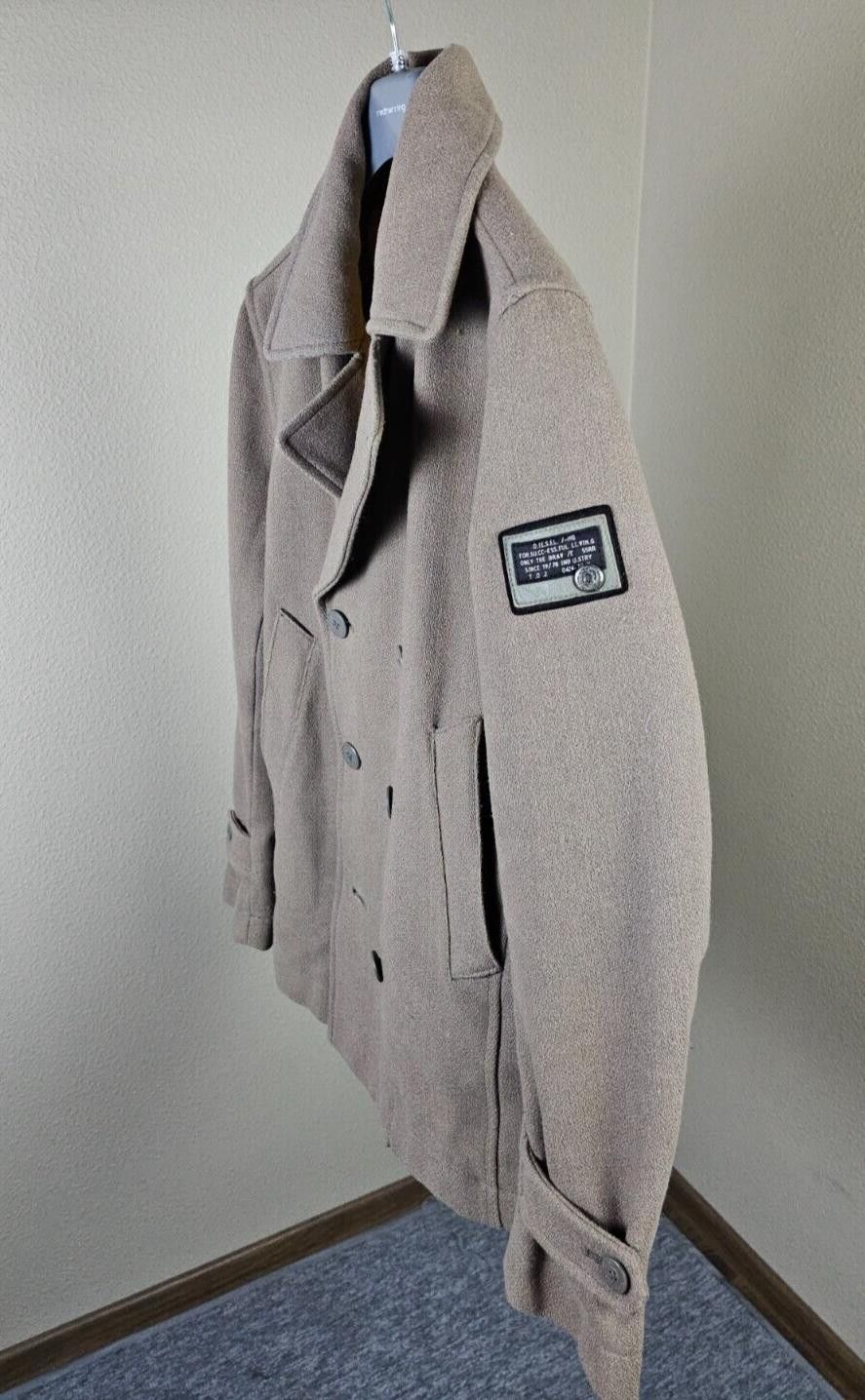 Diesel Diesel Only The Brave Trim Peacoat Size M Brown Size US M / EU 48-50 / 2 - 3 Thumbnail