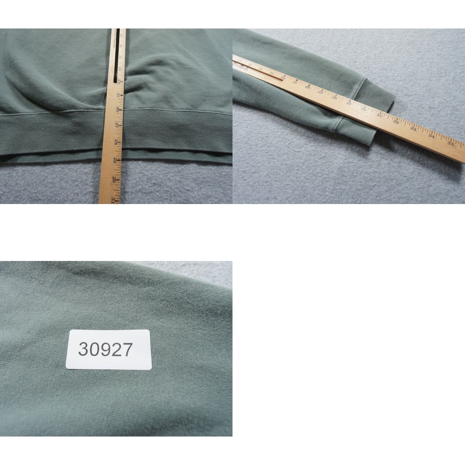 Vintage Sago Sweatshirt Mens XL Green Hoodie Streetwear Pullover Faded Sweater Size US XL / EU 56 / 4 - 9 Thumbnail