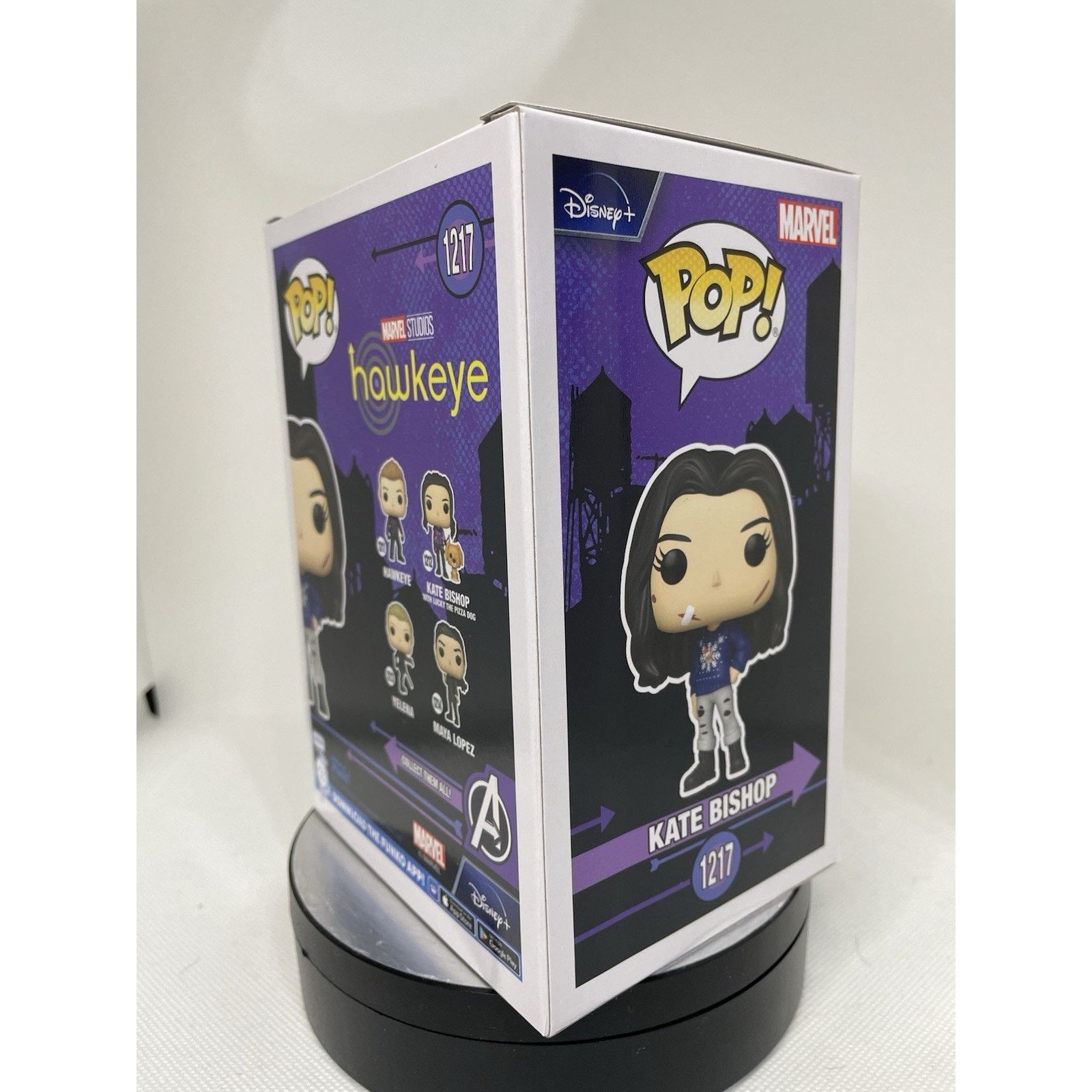 Marvel Comics Funko Pop Kate Bishop Ugly Sweater Target (Exclusive) #1217 Size ONE SIZE - 6 Thumbnail