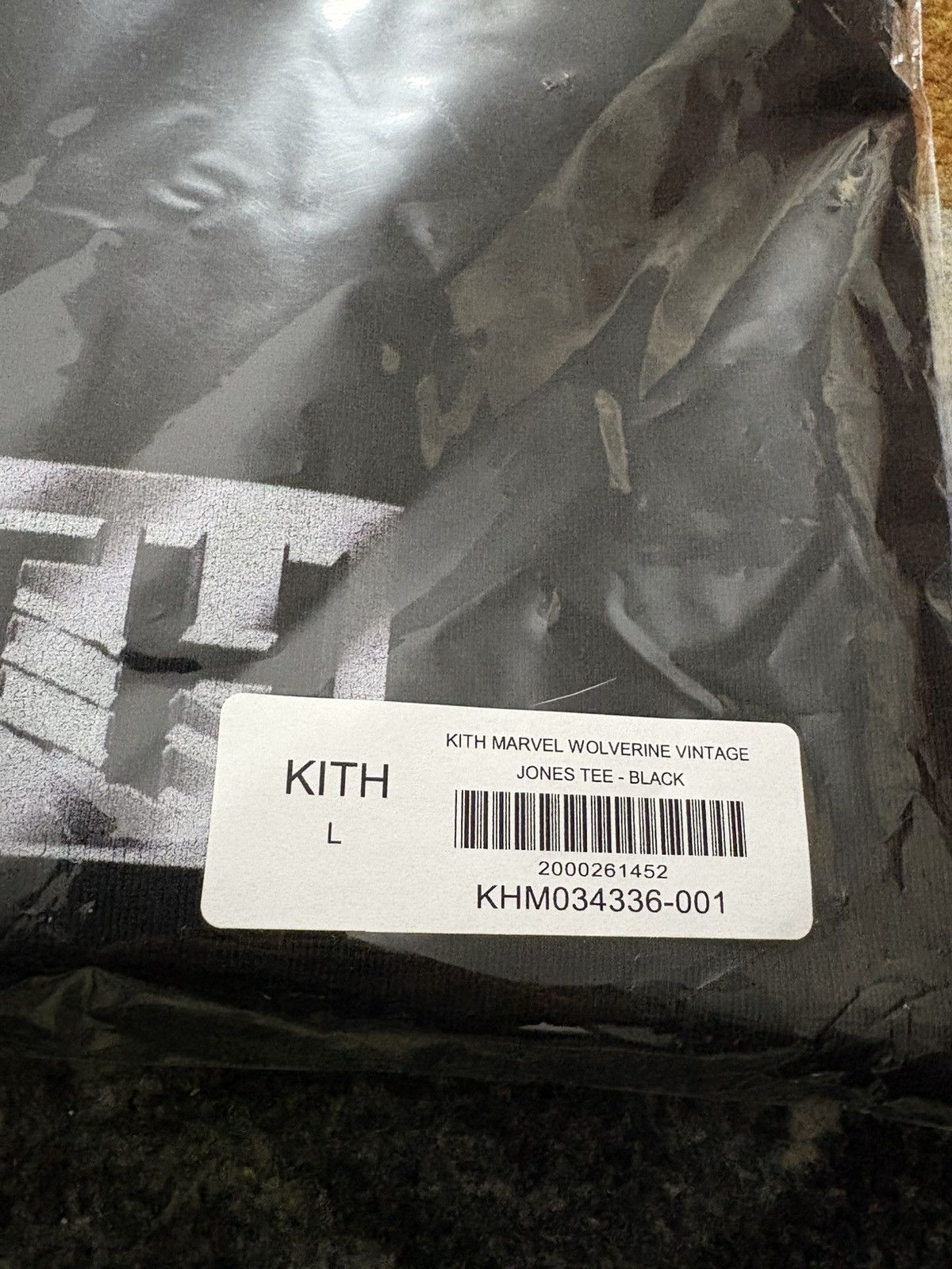 Kith × Marvel Comics KITH MARVEL WOLVERINE VINTAGE JONES TEE - BLACK Size US L / EU 52-54 / 3 - 5 Thumbnail