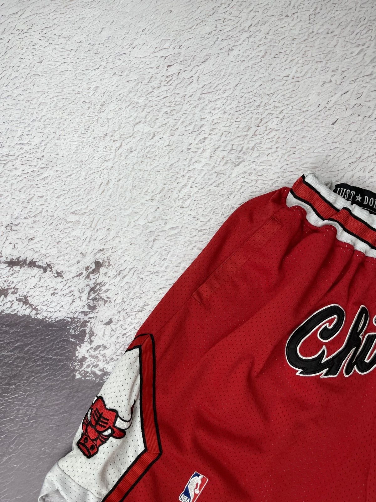 NBA Chicago Bulls Just Don vintage made in USA shorts 1997-98 Size US 30 / EU 46 - 7 Thumbnail