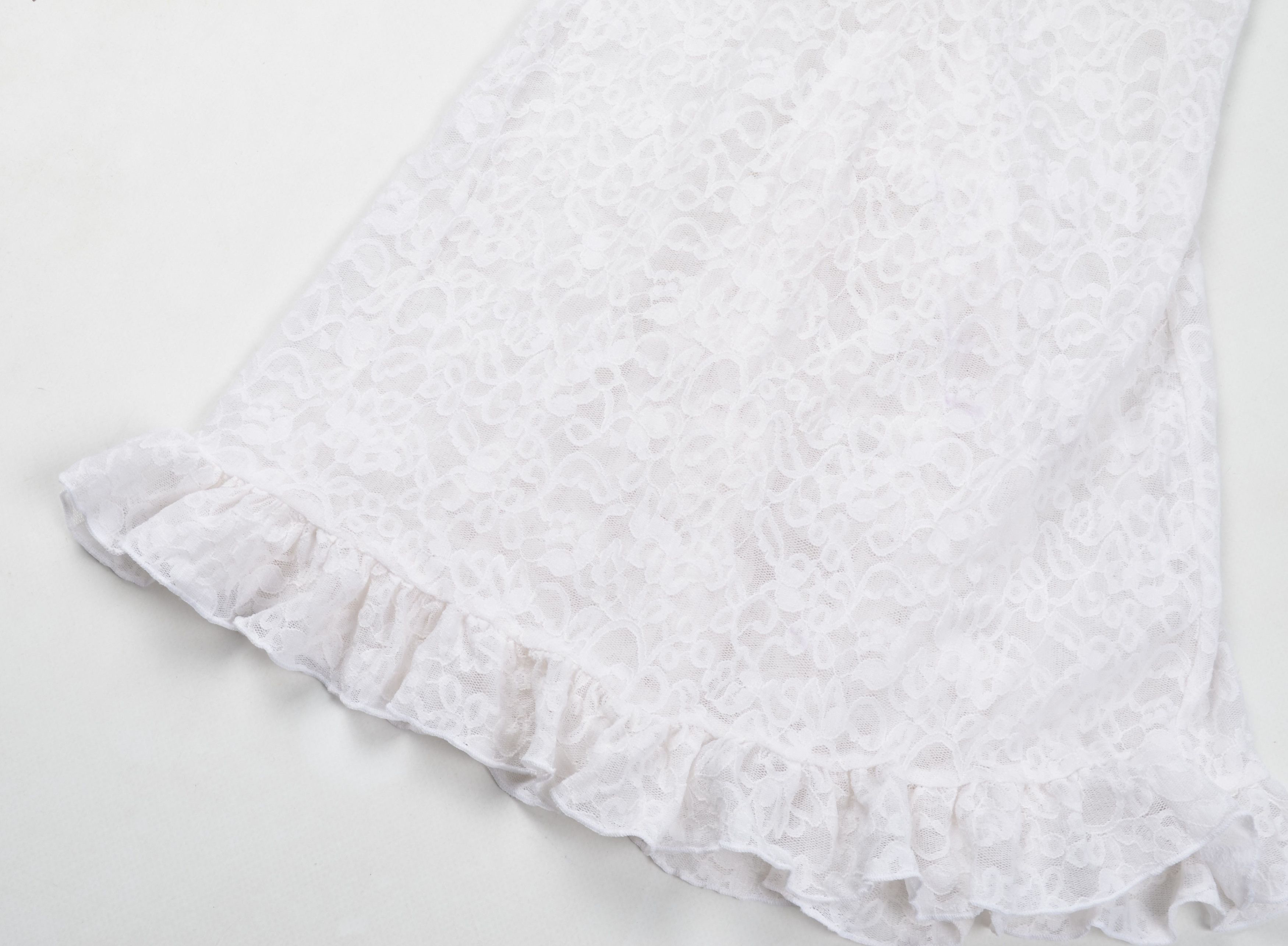 Designer × Victoria's Secret × Vintage Victorias Secret The Lacie Y2K Sexy Coquette Lace Mini Dress Size S / US 4 / IT 40 - 8 Thumbnail