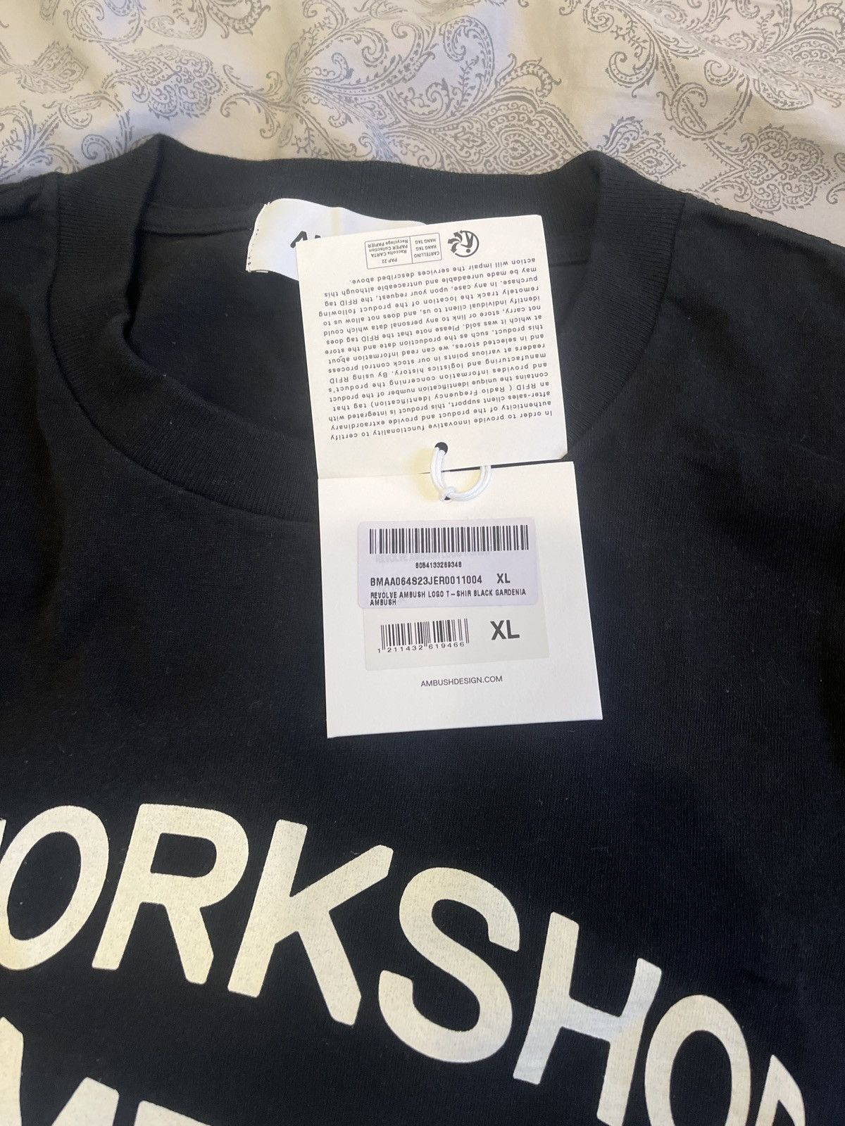 Ambush Design BNWT Ambush exclusive workshop revolve logo T-shirt Size US XL / EU 56 / 4 - 10 Thumbnail