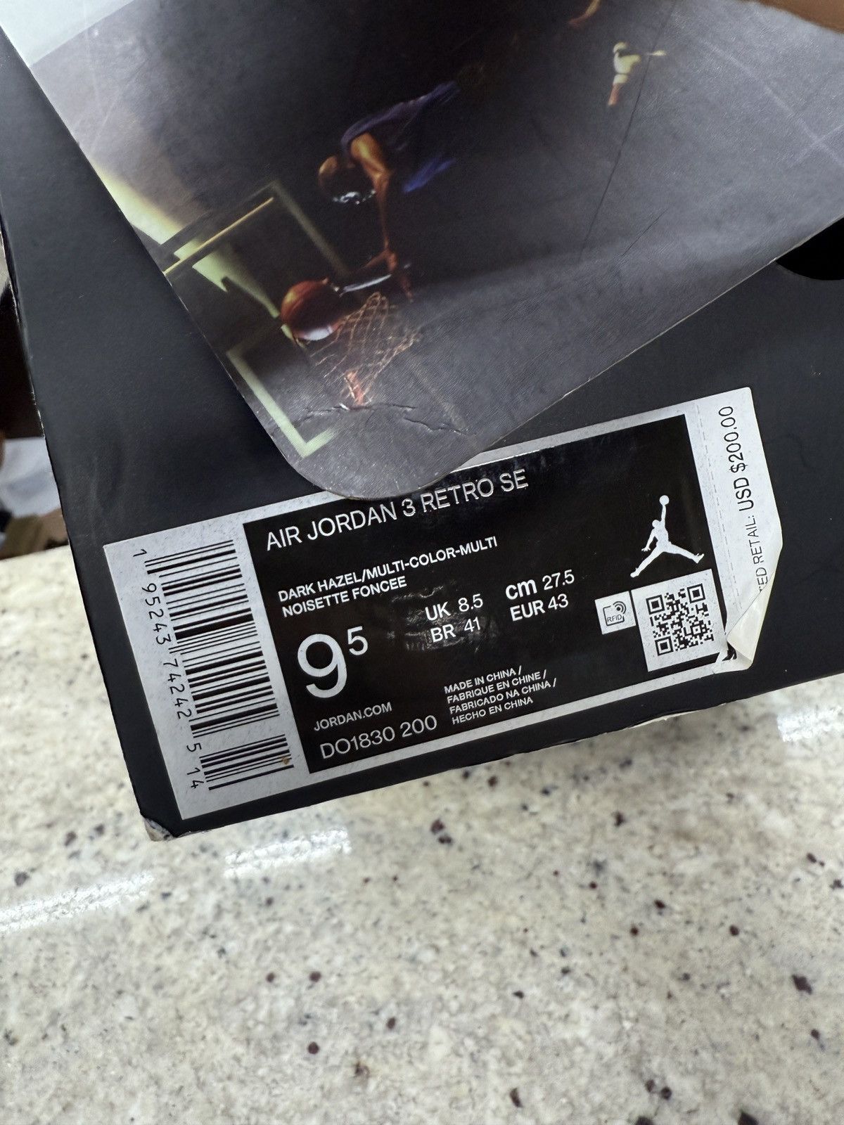 Jordan Brand Jordan 3 Retro Patchwork Camo Size US 9.5 / EU 42-43 - 6 Thumbnail