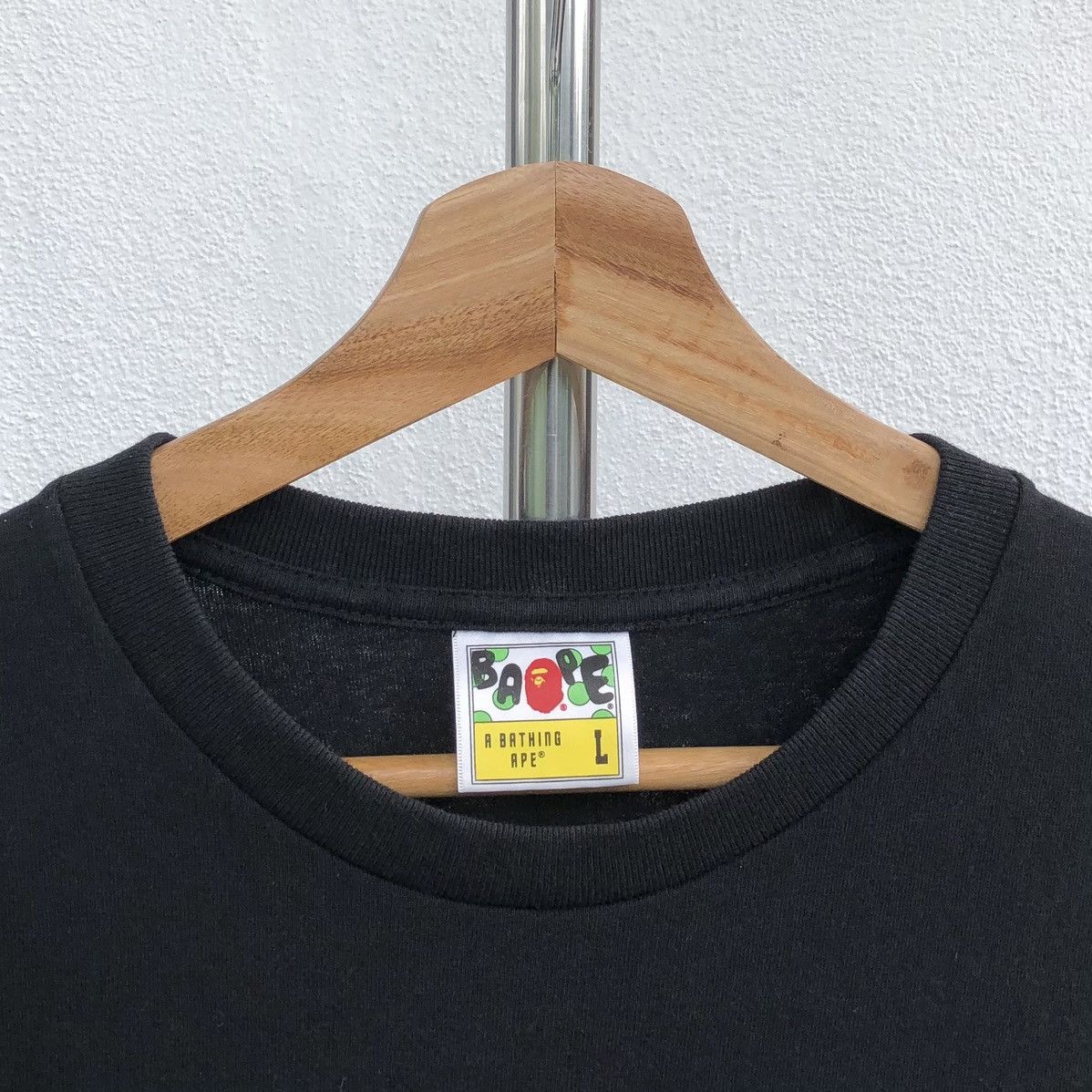 Bape × Porter OG BAPE x Porter Stand Tee Black Short Sleeve Size US L / EU 52-54 / 3 - 14 Thumbnail