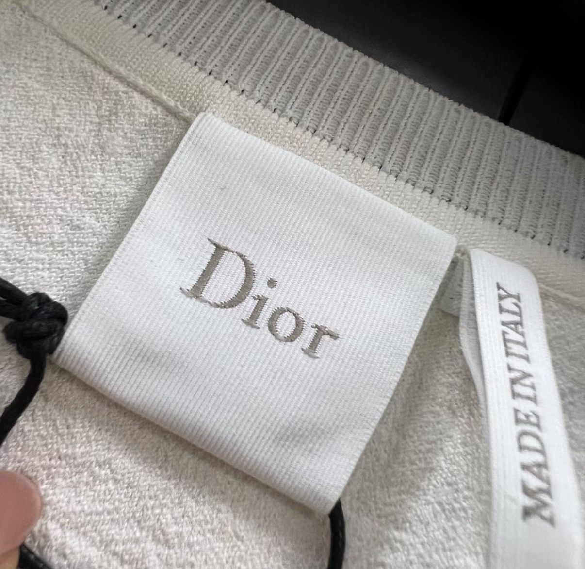 Dior Dior 2026 Monogram Embossed Knit Short Sleeve J41 Size XS / US 0-2 / IT 36-38 - 4 Thumbnail