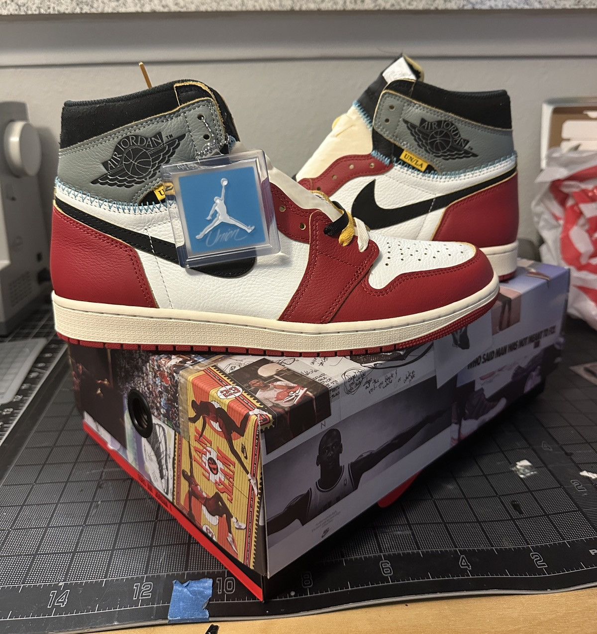 Jordan Brand × Union LA Union Jordan 1 Chicago Size US 11.5 / EU 44-45 - 1 Thumbnail