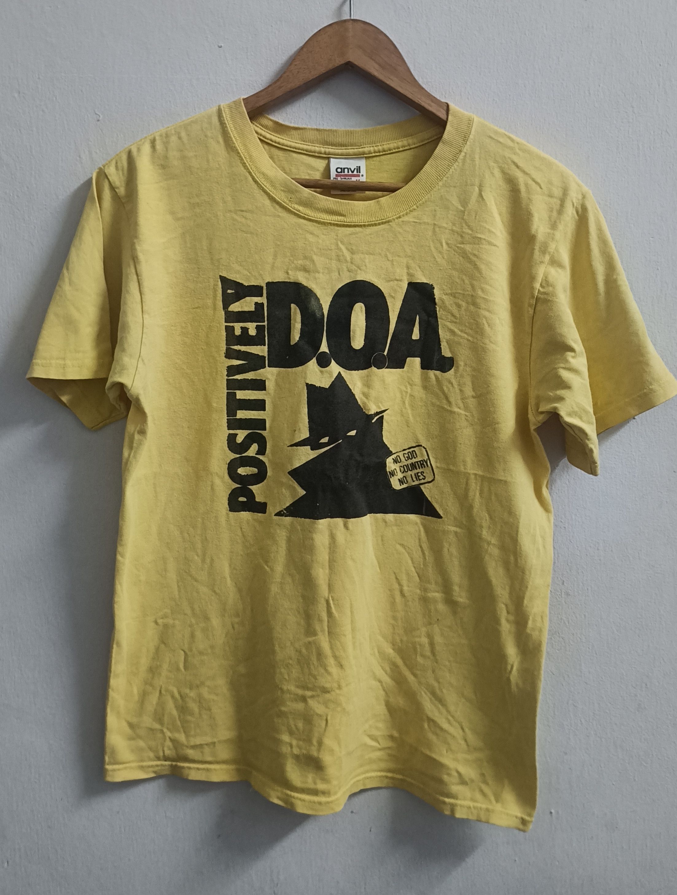 Band Tees 🔥🔥Rare Vintage 90s Band DOA Punk Tee Size US M / EU 48-50 / 2 - 1 Thumbnail