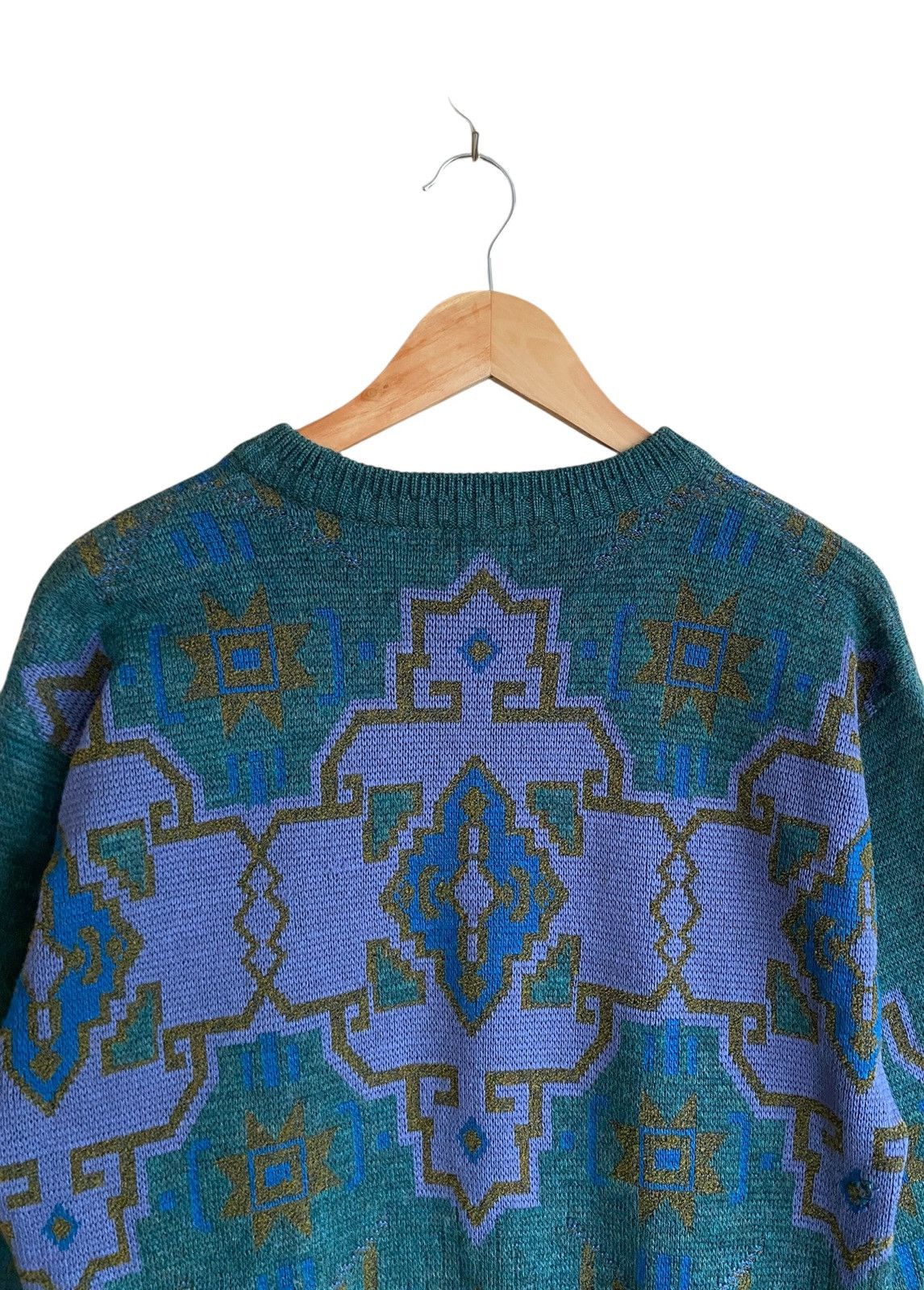 Vintage Vintage Brand Gorena Navajo Wool Knitwear 1990s Size US L / EU 52-54 / 3 - 7 Thumbnail