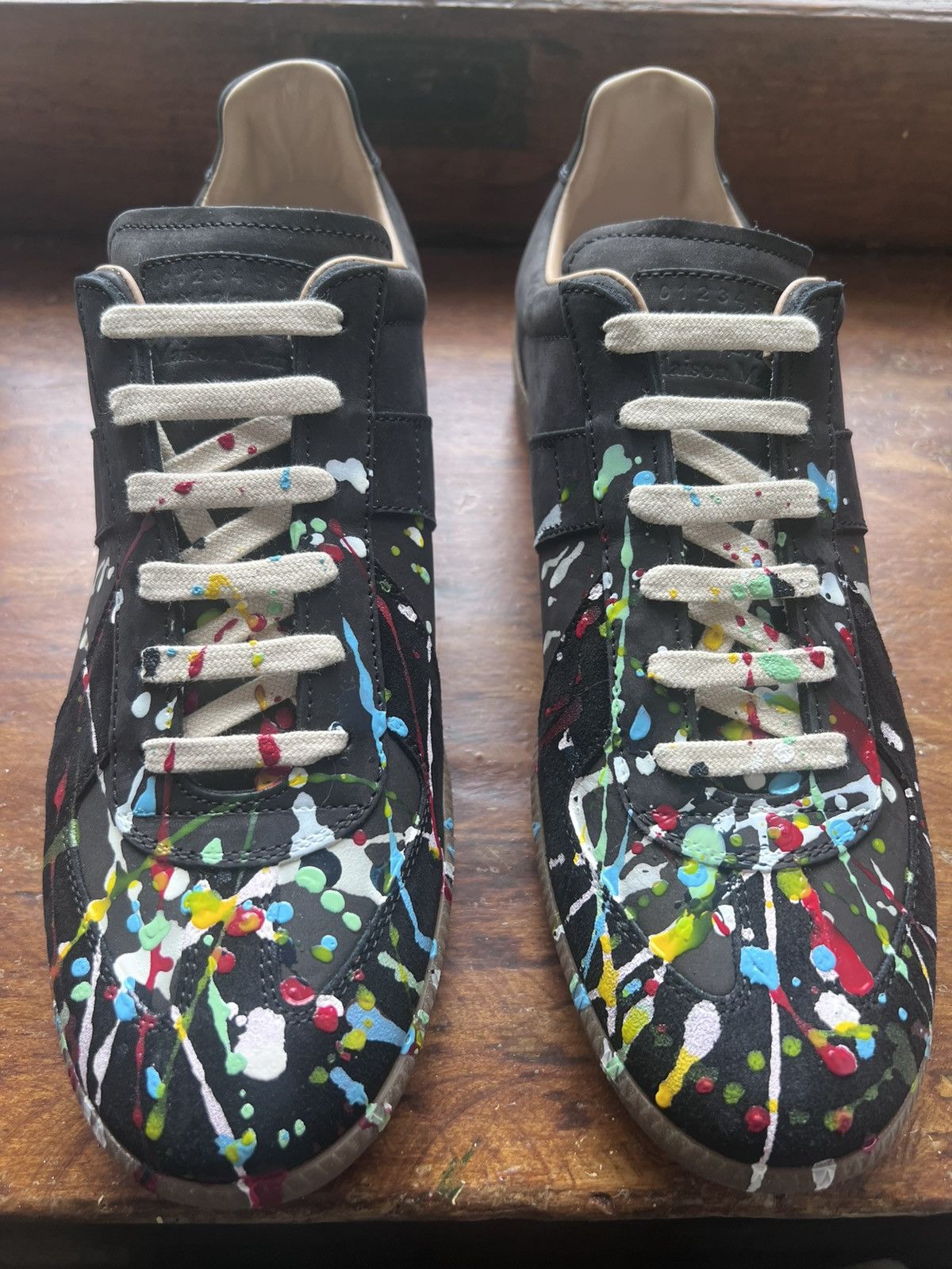 スニーカー MAISON MARGIELA Men Sneakers S57WS0479P6223 T8013 Black Maison Margiela Maison Margiela Man Sneakers S57WS0479P6223