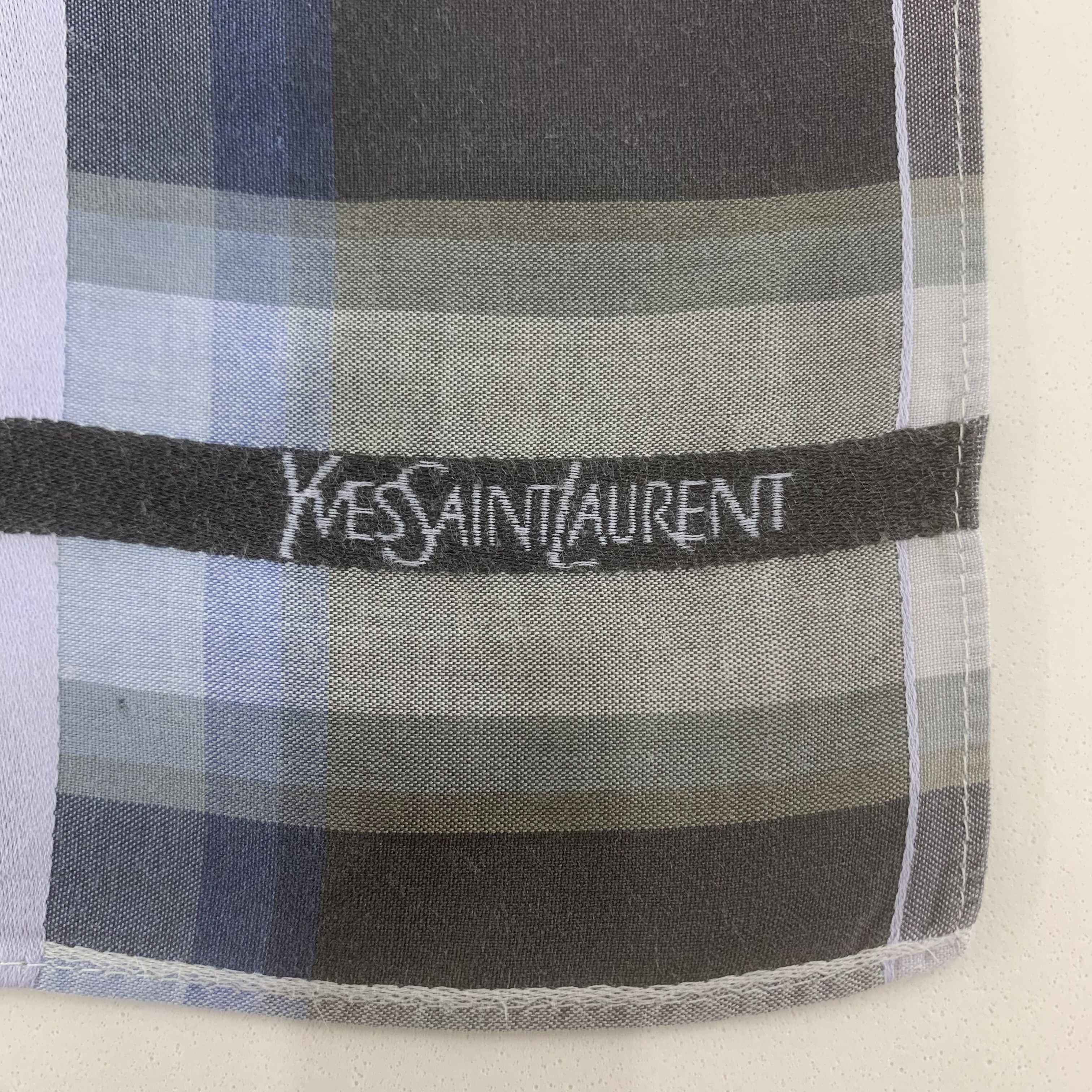 Yves Saint Laurent Yves Saint Lauren Handkerchief Bandana Neckerchief TB3494 Size ONE SIZE - 4 Thumbnail