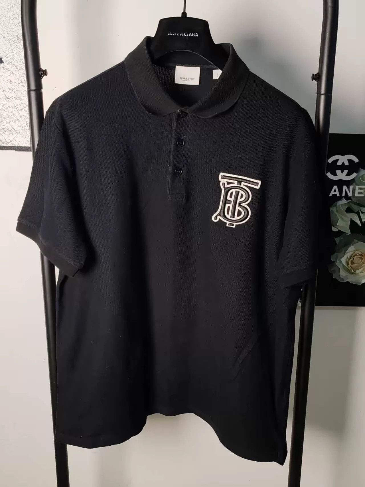 Burberry Burberry TB Short Sleeve Shirt Size US M / EU 48-50 / 2 - 1 Thumbnail