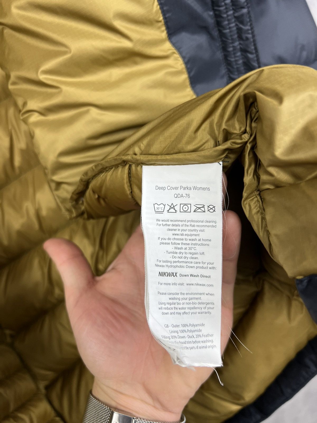 Rab Rab Deep Cover Down Puffer Parka Jacket Women’s Size S Size S / US 4 / IT 40 - 15 Thumbnail