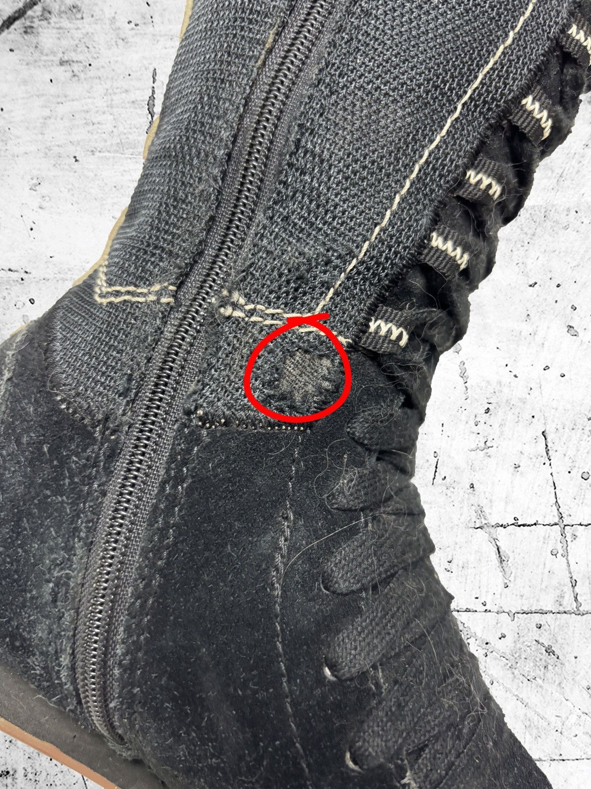 Esprit 🔥 Cool Hi-Top ESPRIT black laced boots Japanese style Size US 6 / IT 36 - 7 Thumbnail