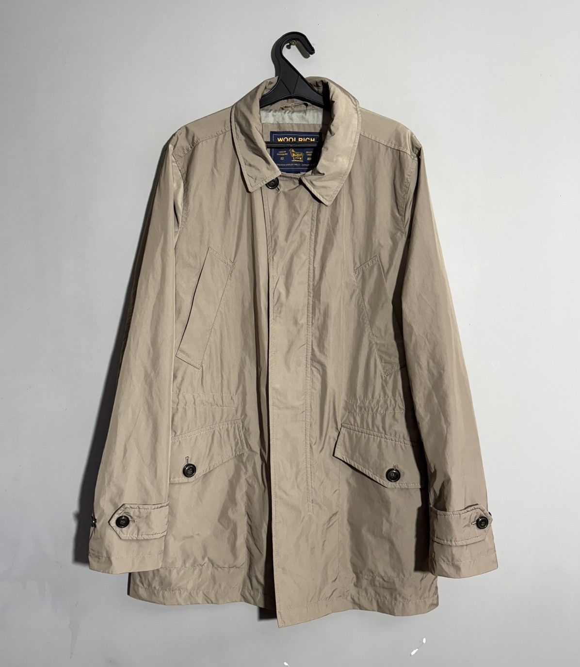 Woolrich Woolen Mills Woolrich Nylon Beige Light Jacket Size US M / EU 48-50 / 2 - 1 Thumbnail