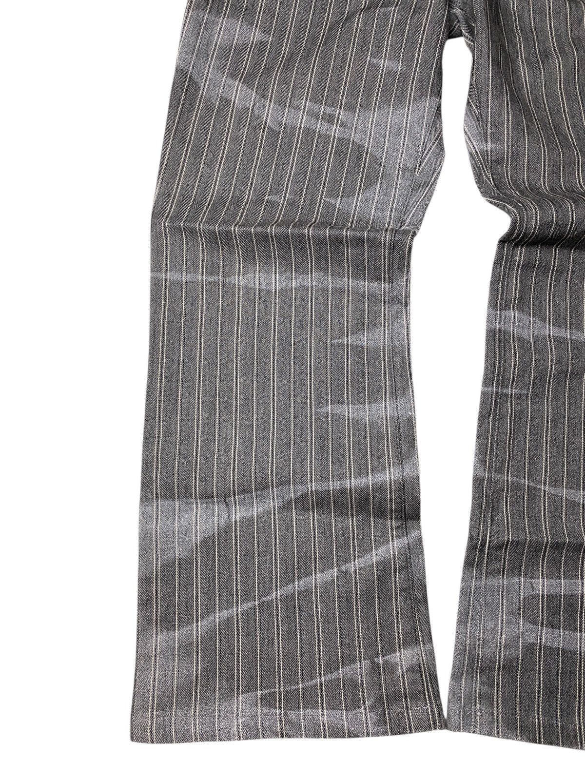 If Six Was Nine 2000's Semantic Design Clawmark Tuxedo Flared Pants Size US 29 - 6 Thumbnail