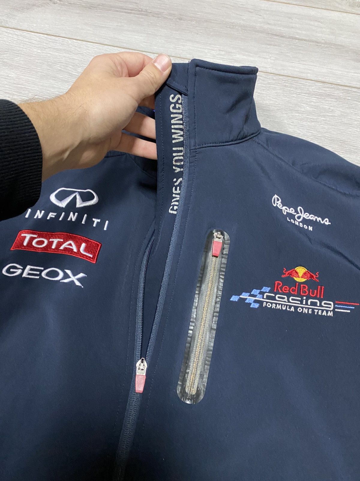 Red Bull Red Bull racing pepe jeans formula one zip jacket Size US XL / EU 56 / 4 - 10 Thumbnail