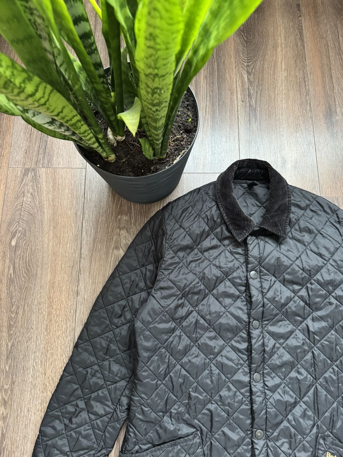 Barbour Barbour Men’s Quilted Black Men’s L Light Jacket Size US L / EU 52-54 / 3 - 2 Thumbnail