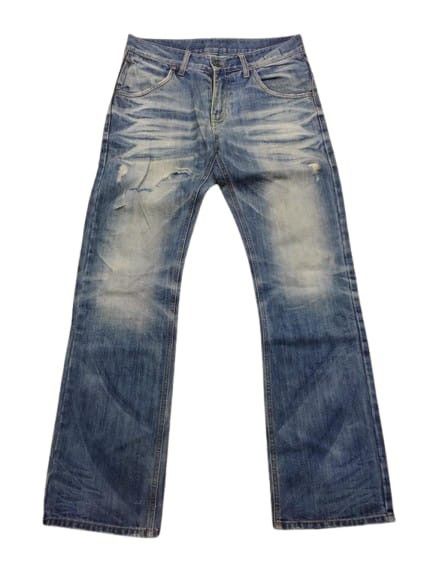 Japanese Brand × Vintage VINTAGE JAPANESE BRAND IMPROVES FADED MUD WASH Size US 34 / EU 50 - 1 Thumbnail