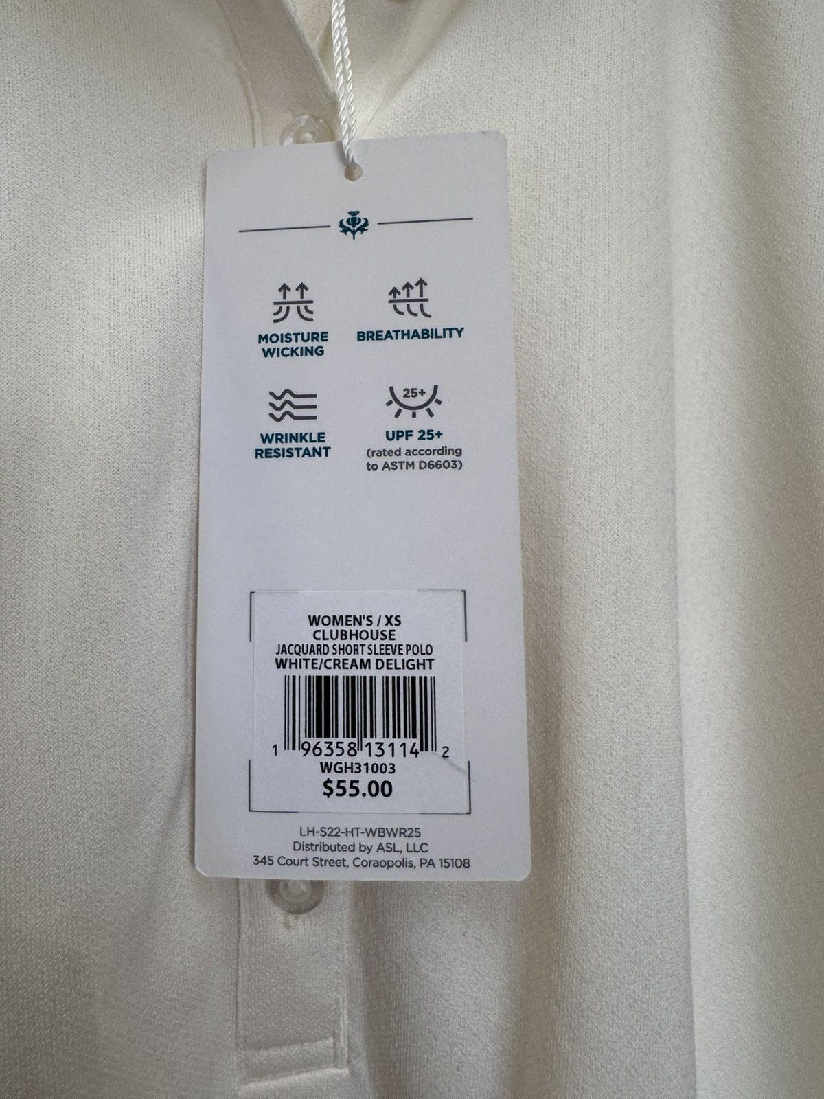 Other Hagen golf polo cream ivory New sport ivory old money Size XS / US 0-2 / IT 36-38 - 4 Thumbnail
