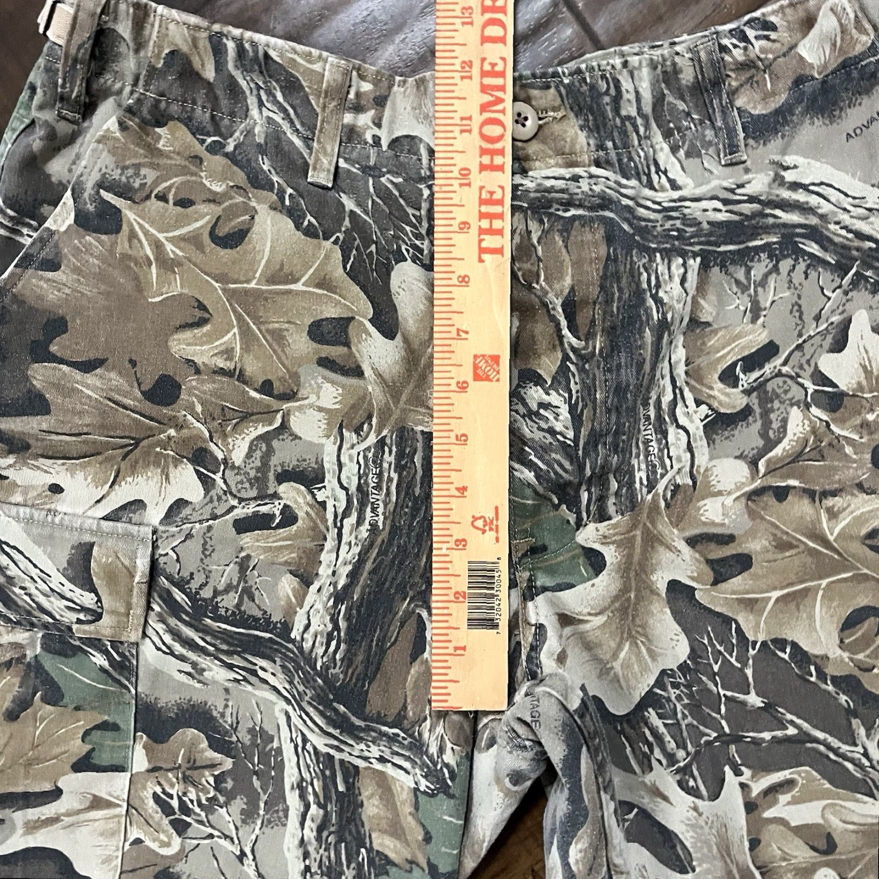 Vintage VINTAGE Tru-Spec Cargo Pants 34x29 Advantage Timber Camo Hunting 90s Mens L Size US 33 - 4 Thumbnail