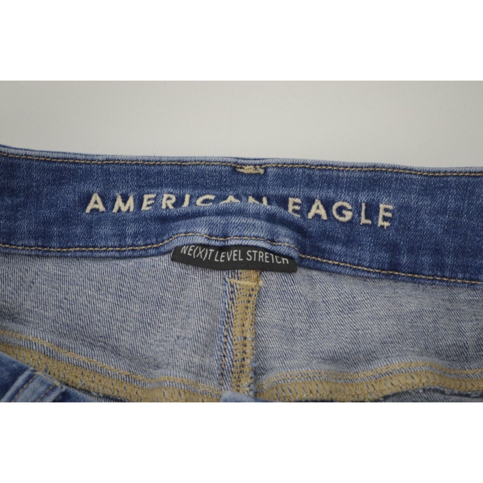 American Eagle Outfitters American Eagle Outtfiters Size 4 Blue Denim Short Cut offs Size 27" / US 4 / IT 40 - 11 Thumbnail