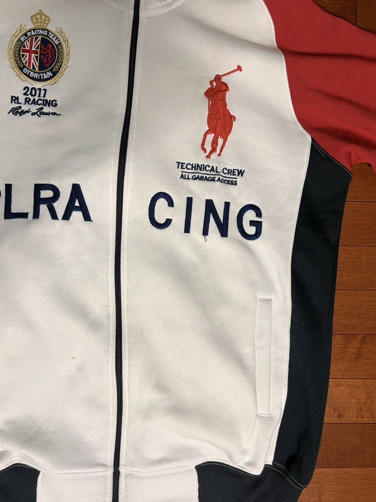Polo Ralph Lauren Vintage Polo Ralph Lauren Great Britain Racing Jacket | $90 Size US XL / EU 56 / 4 - 4 Thumbnail