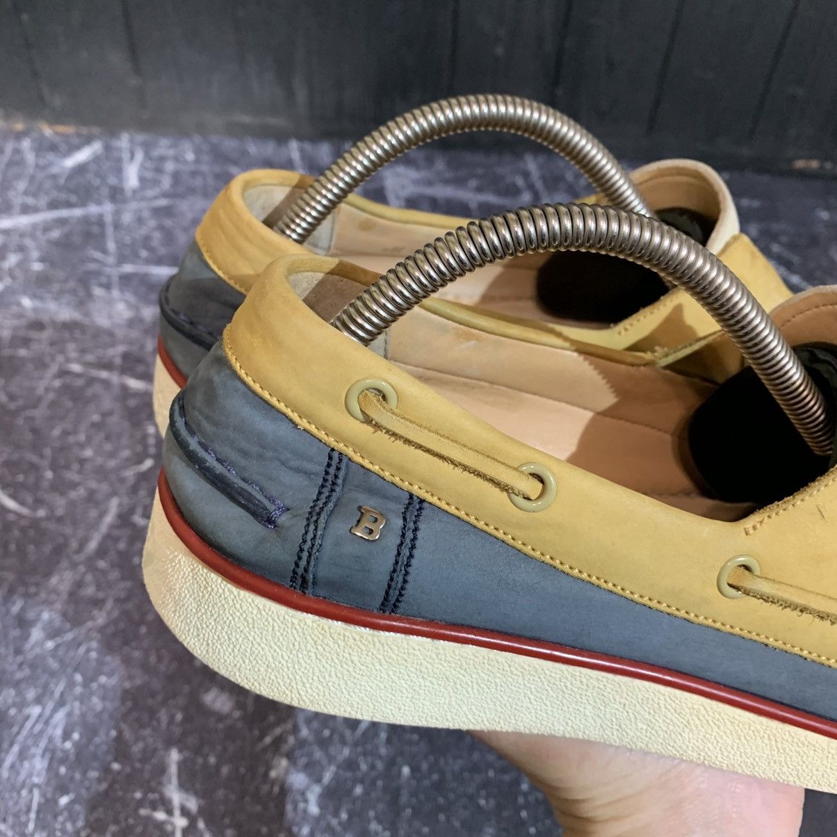 Bally × Leather Bally Switzerland Yanto Leather moccasin Size 7D US 26 cm Size US 7 / EU 40 - 3 Thumbnail