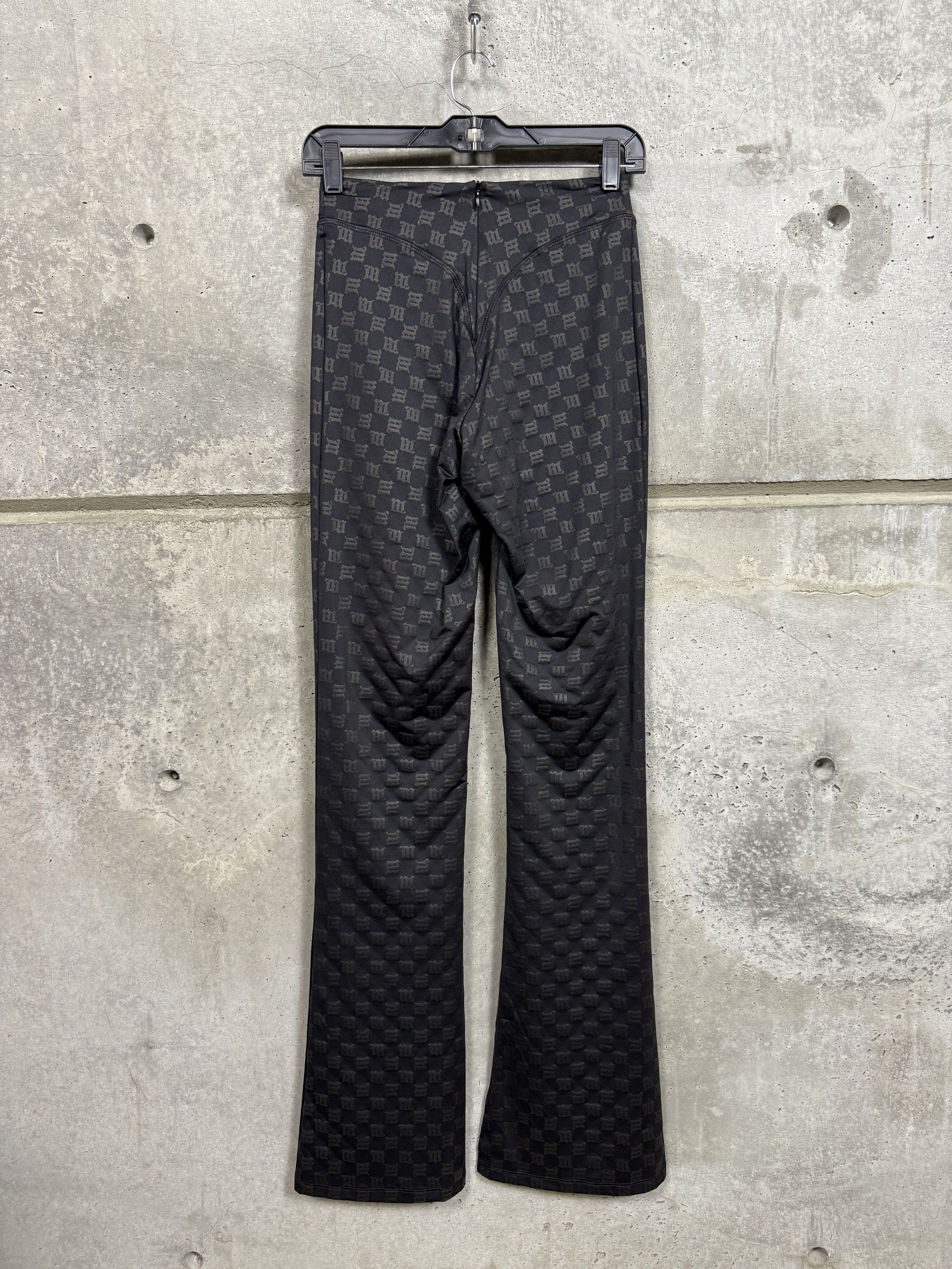 Misbhv $390 MISBHV Monogram Flared Trousers Size 28" / US 6 / IT 42 - 9 Thumbnail