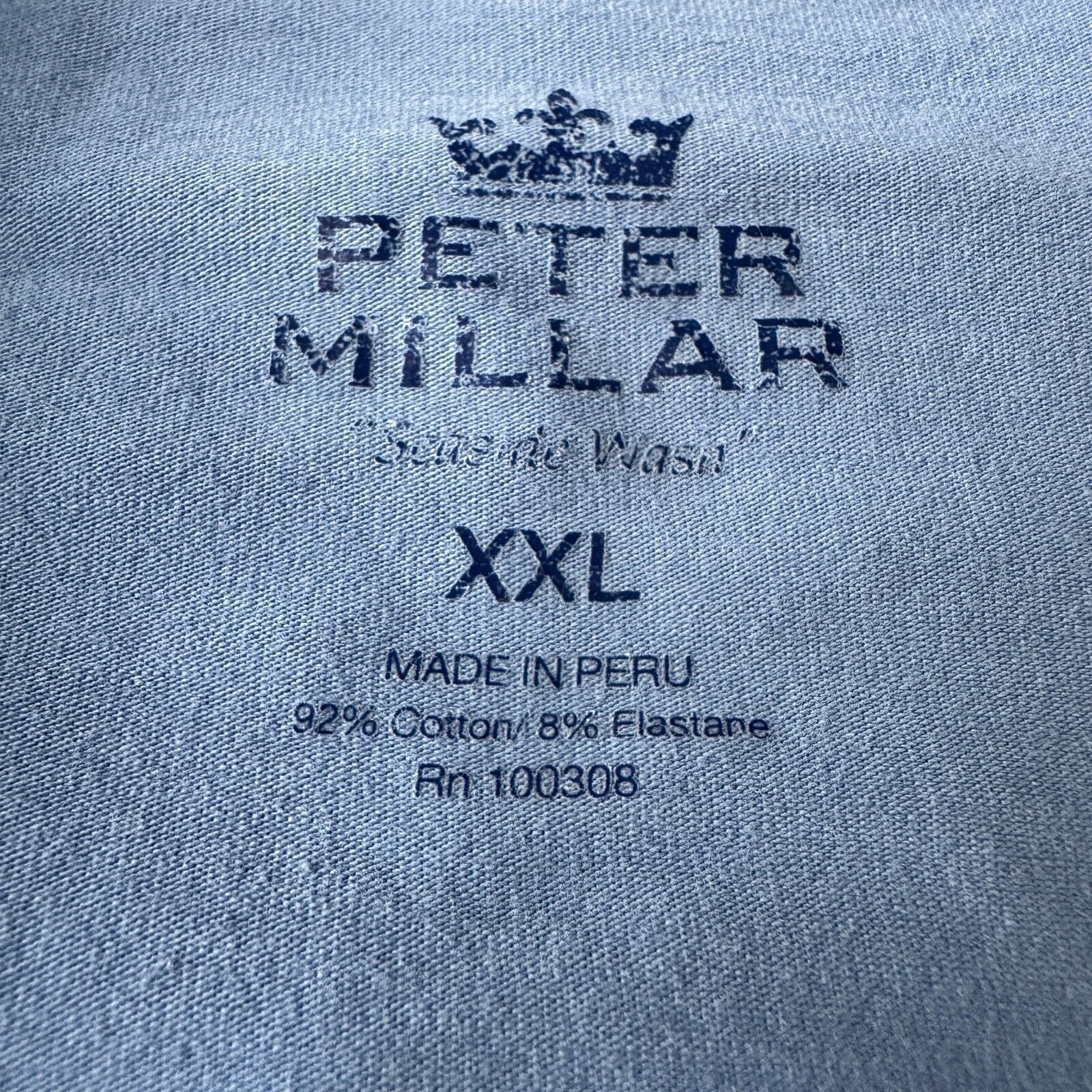 Peter Millar Peter Millar Seaside Wash Polo Shirt Men’s 2XL XXL Blue Size US XXL / EU 58 / 5 - 5 Thumbnail