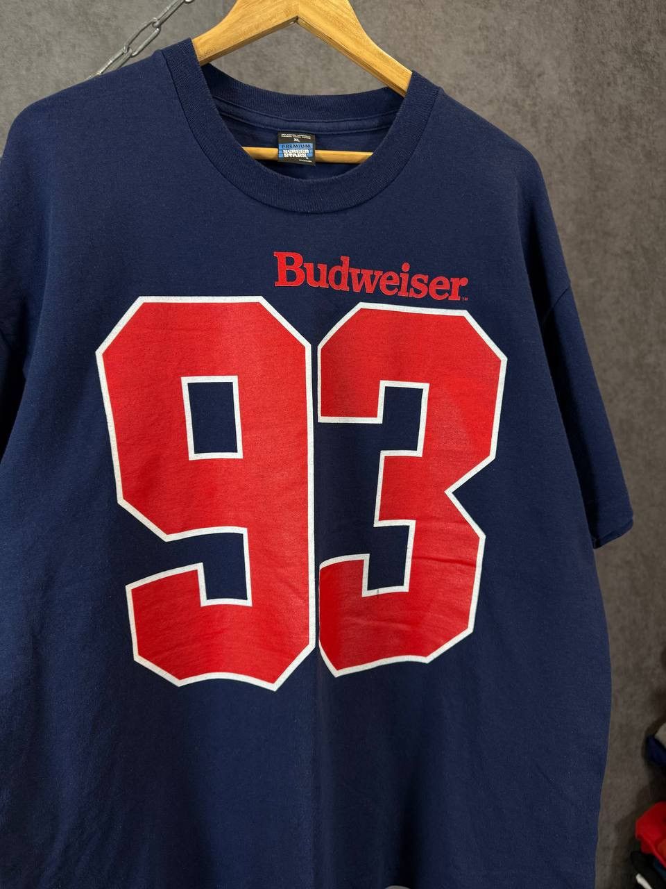 Vintage Budweiser vintage single stitch tee Size US XL / EU 56 / 4 - 4 Thumbnail