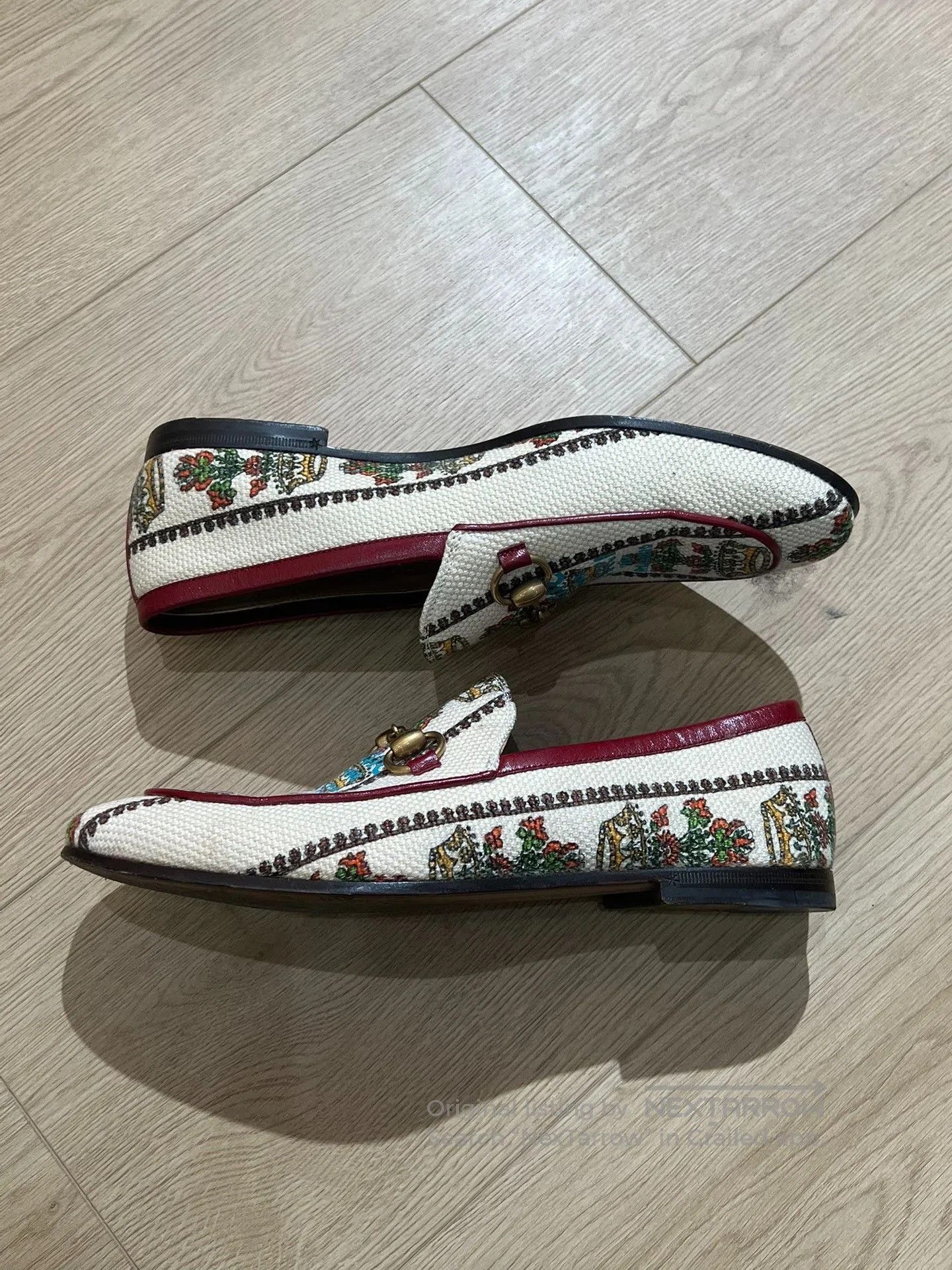Gucci Gucci Baroque Logo Loafers. Size US 7 / EU 40 - 4 Thumbnail
