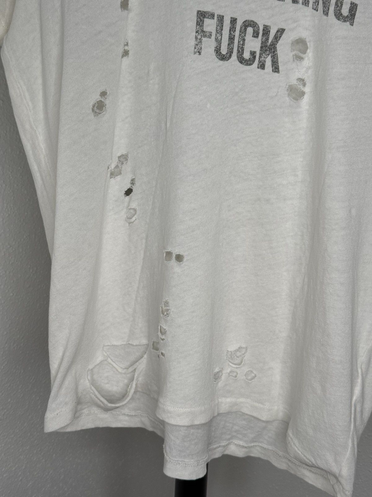 R13 R13 F.U. Ripped Boy Tee Size M / US 6-8 / IT 42-44 - 3 Thumbnail