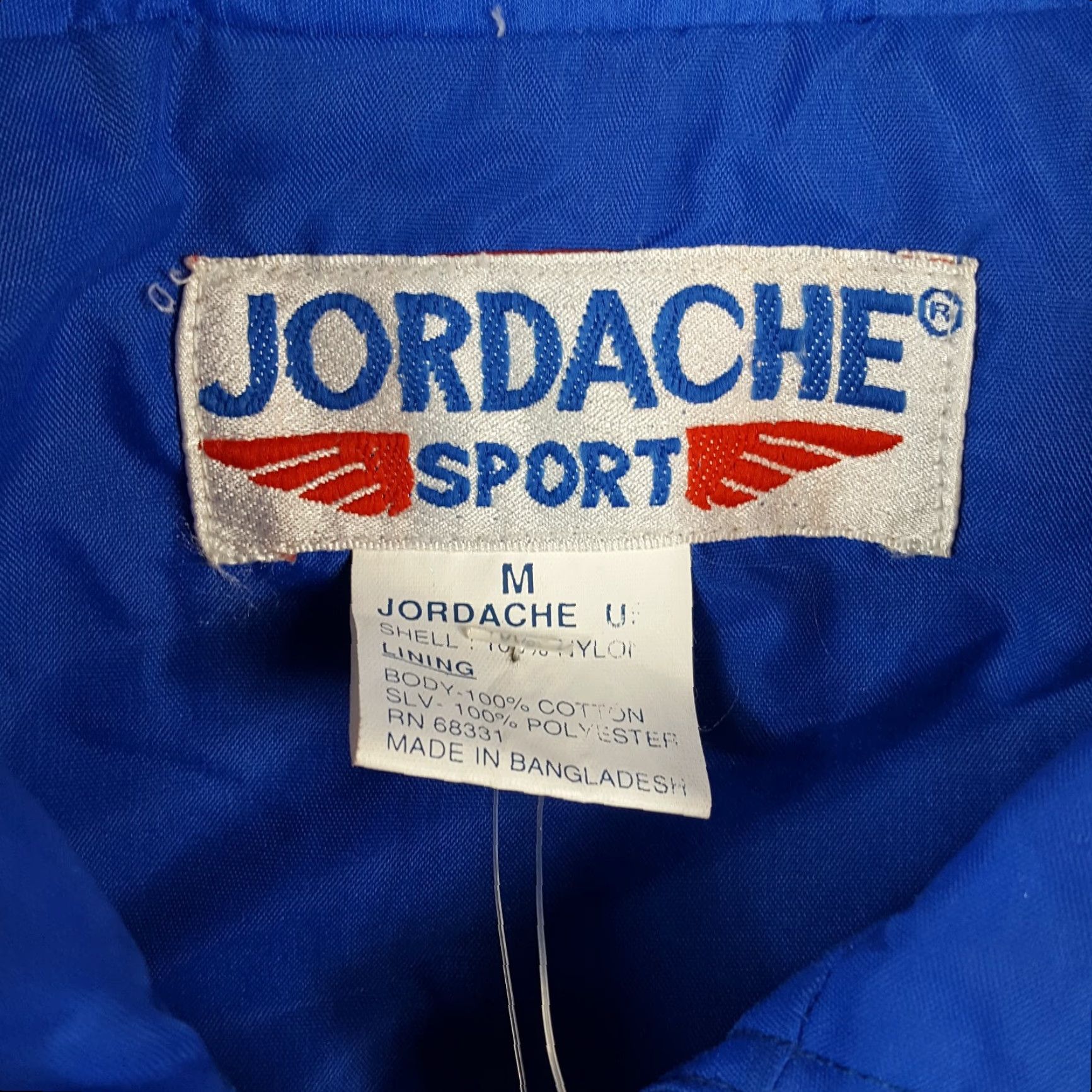 Jordache Vintage Jordache Windbreaker Jacket Women M Blue 80s 90s Track Suit Top Retro Outerwear Size M / US 6-8 / IT 42-44 - 7 Thumbnail
