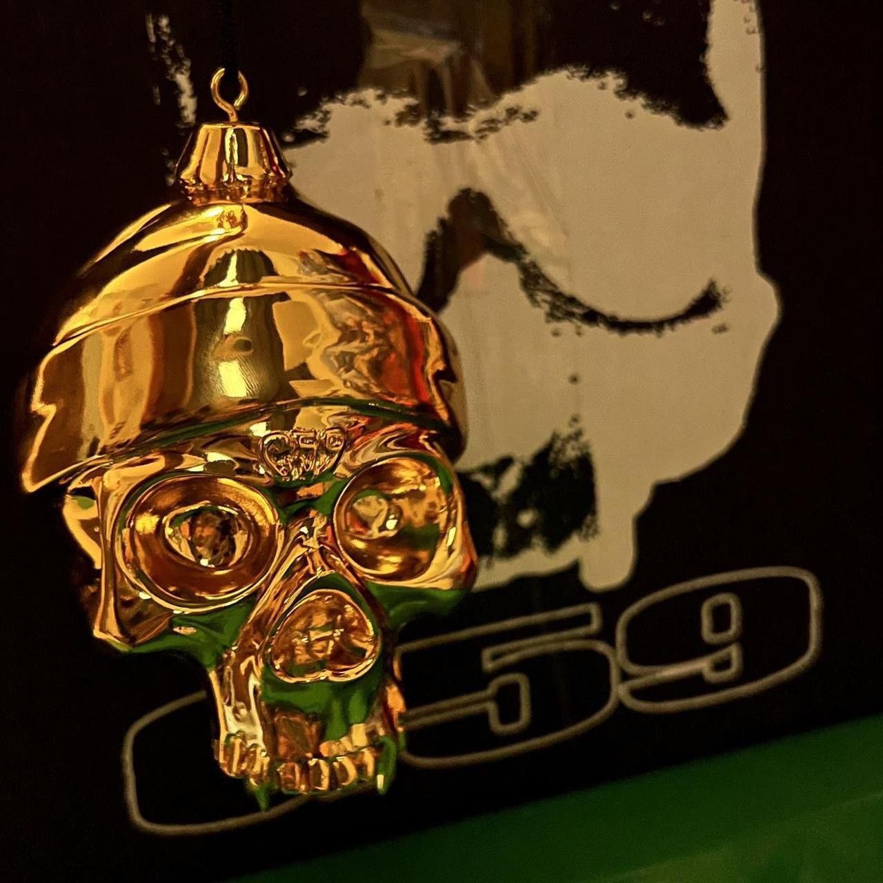 G59 Records G59 Skull ornament (Gold) Size ONE SIZE - 1 Thumbnail