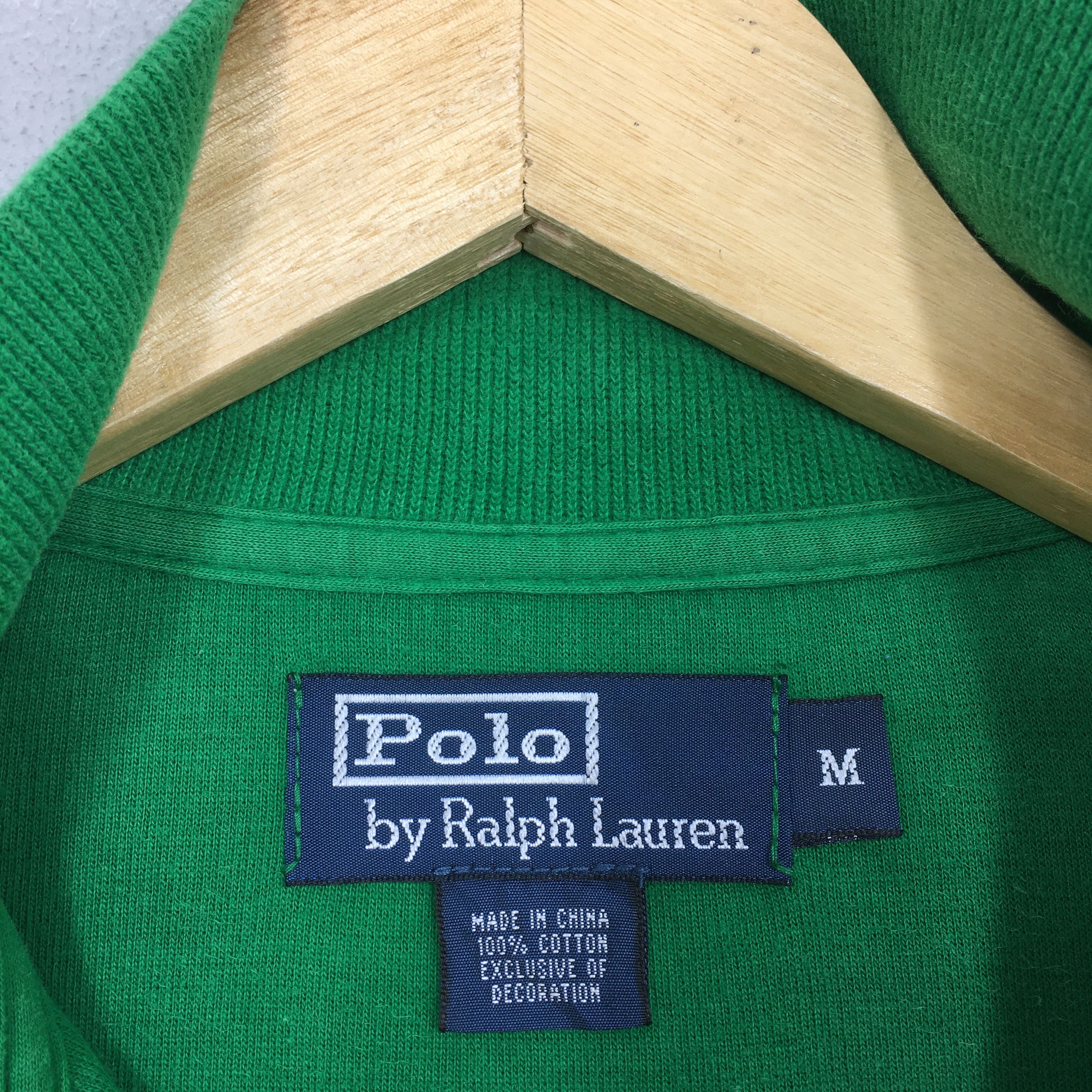 Polo Ralph Lauren × Ralph Lauren × Vintage Vintage Polo Ralph Lauren Half Zipper Sweatshirt Medium Size US M / EU 48-50 / 2 - 4 Thumbnail