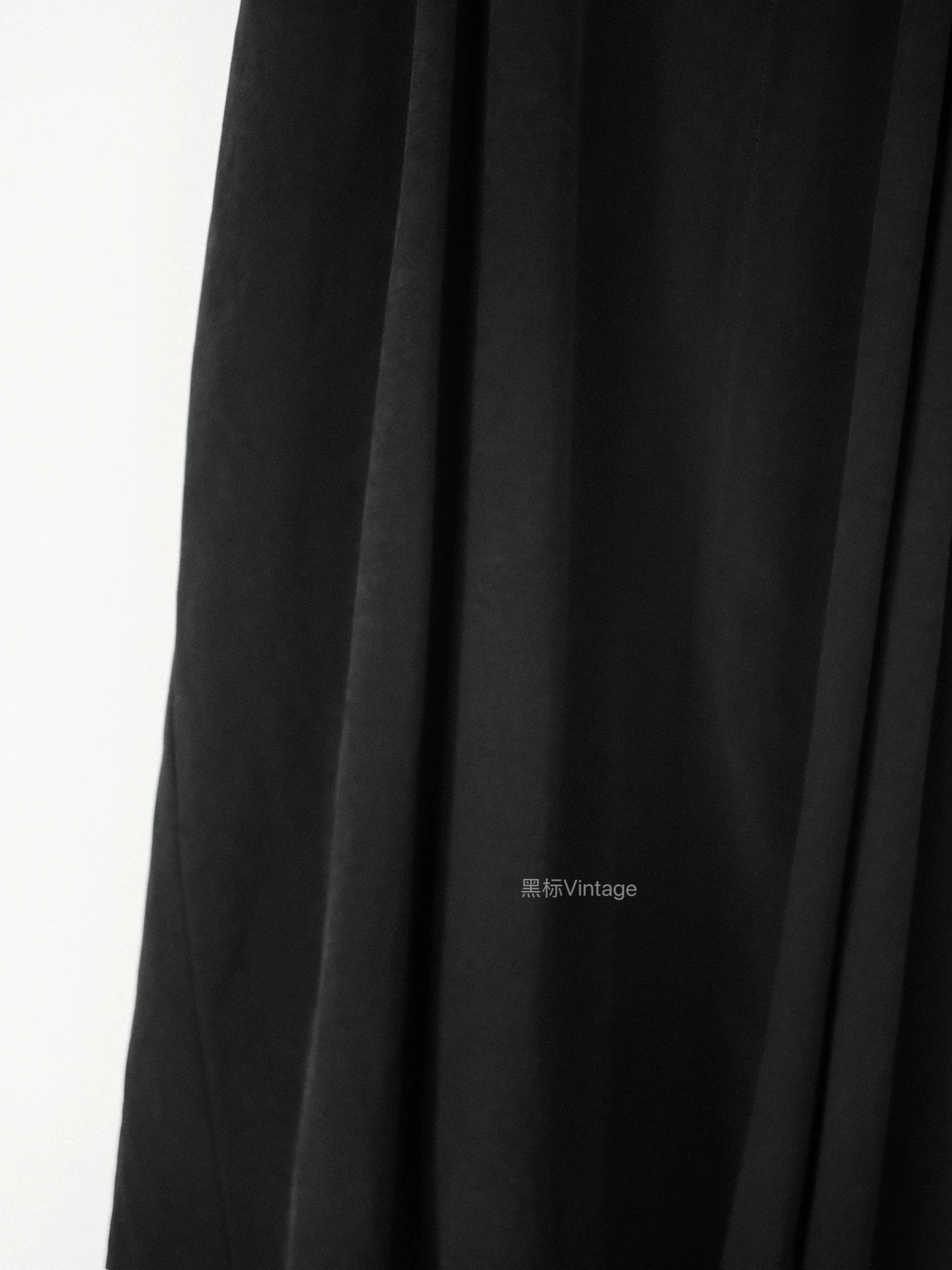 Yohji Yamamoto Yohji Noir 18SS Vintage Triacetate Pleat Asym Dress Wmn Size XS / US 0-2 / IT 36-38 - 4 Thumbnail