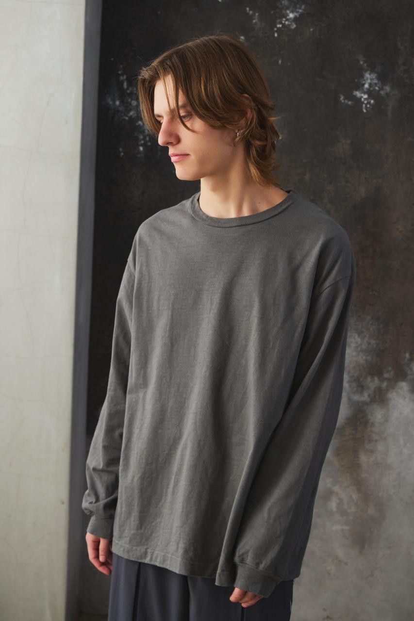 CONFECT Confect Cotton Brushed Crew Neck L/S T-Shirt Size US XL / EU 56 / 4 - 1 Thumbnail