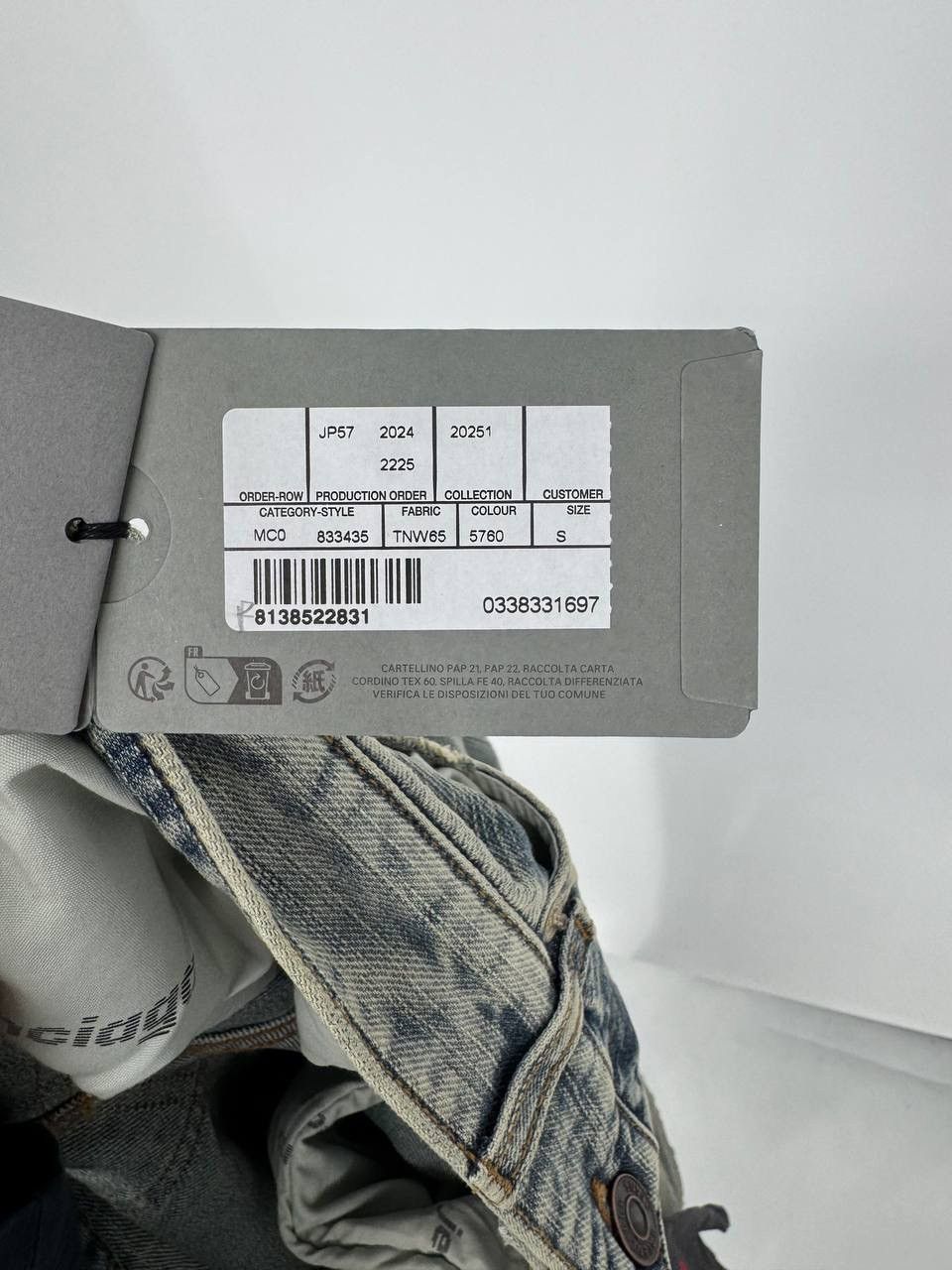 Balenciaga Balenciaga Italian Indigo Ring Flared Jeans with shirt Size US 31 - 7 Thumbnail