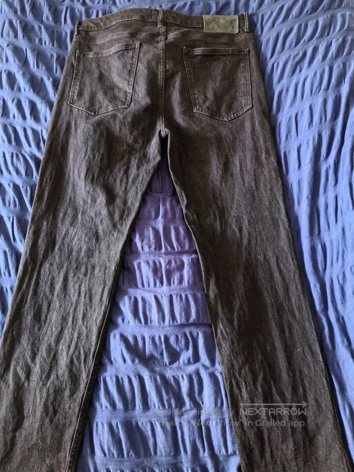 RRL Ralph Lauren Double RL Black Selvedge Denim Jeans. Size US 32 / EU 48 - 5 Thumbnail