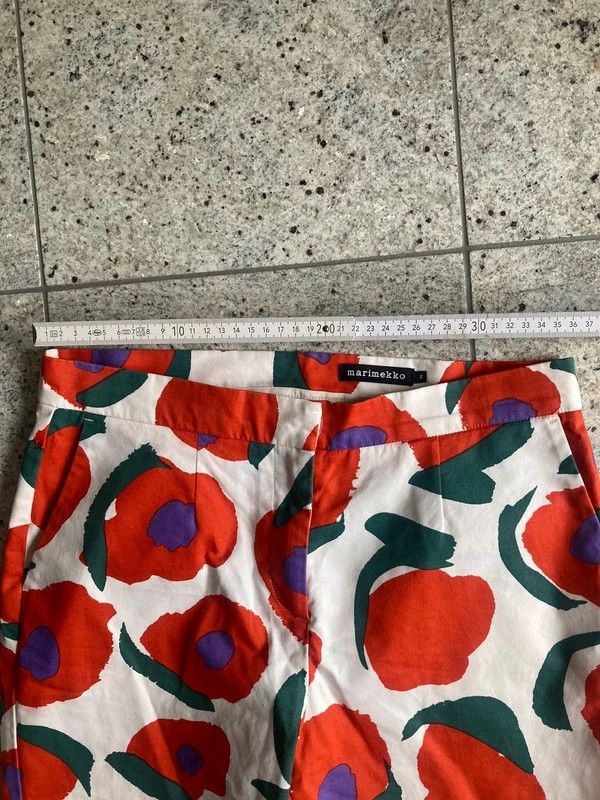 Marimekko Marimekko Martha Iso Vikuri Print Trousers Size 26" / US 2 / IT 38 - 5 Thumbnail