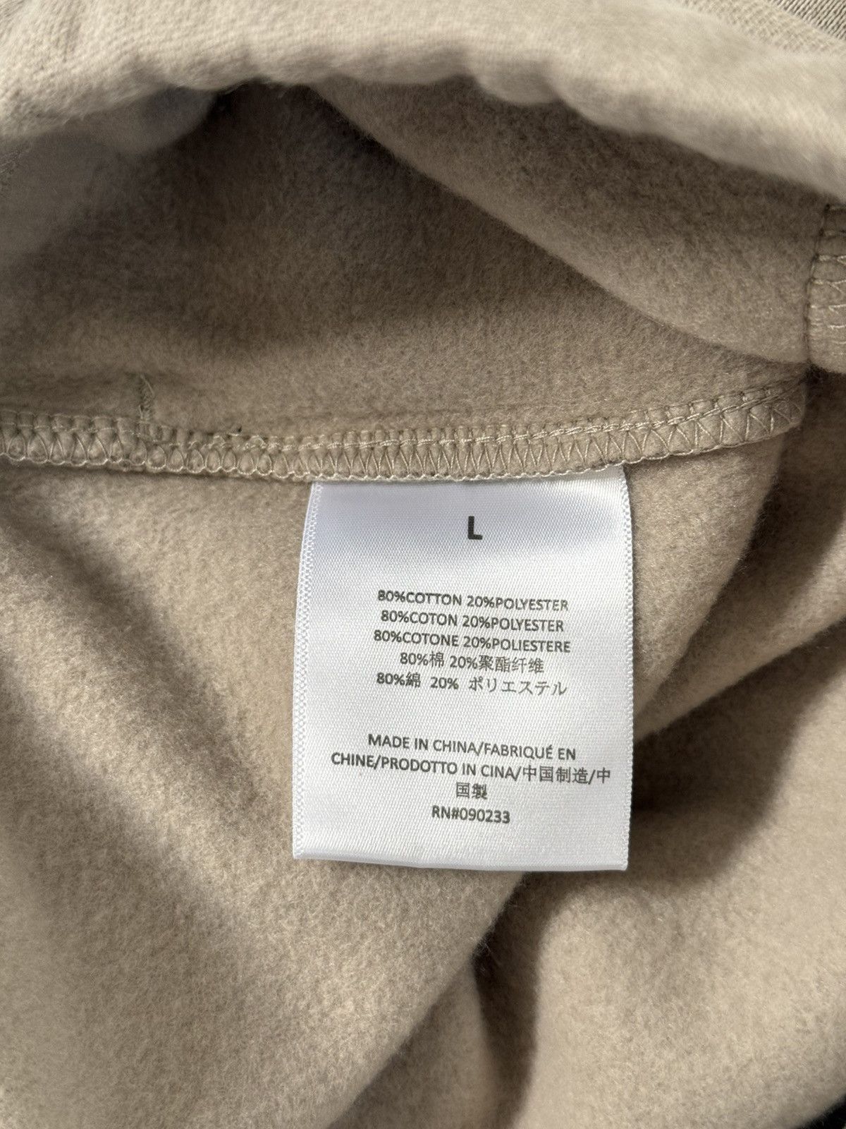 Fear of God FEAR OF GOD ESSENTIALS Logo Sweat Shorts Smoke Size L Large Size US 36 / EU 52 - 7 Thumbnail