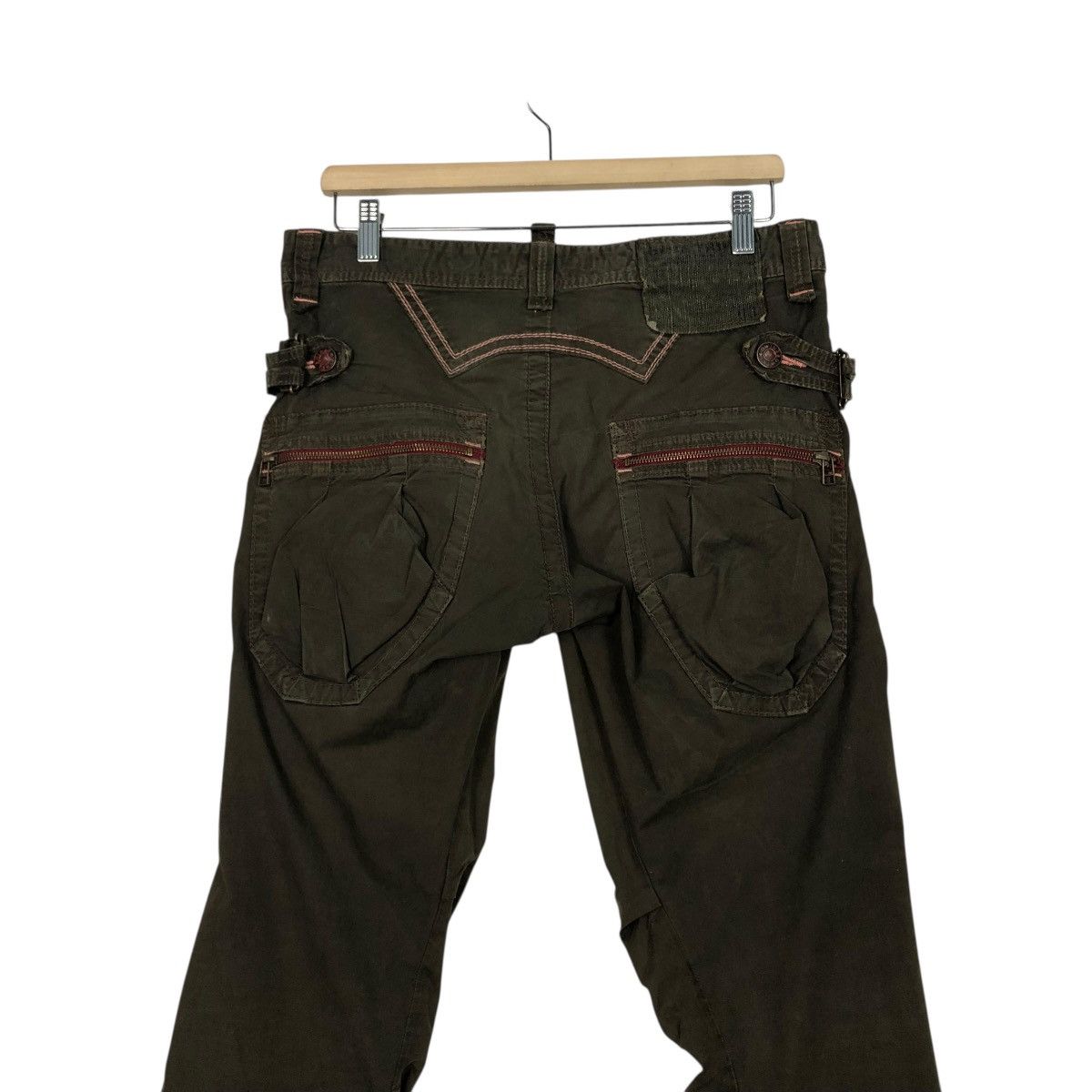 Japanese Brand 🔥VINTAGE CARGO PANTS BIKER EDWIN ISSEY MIYAKE Size US 32 / EU 48 - 13 Thumbnail