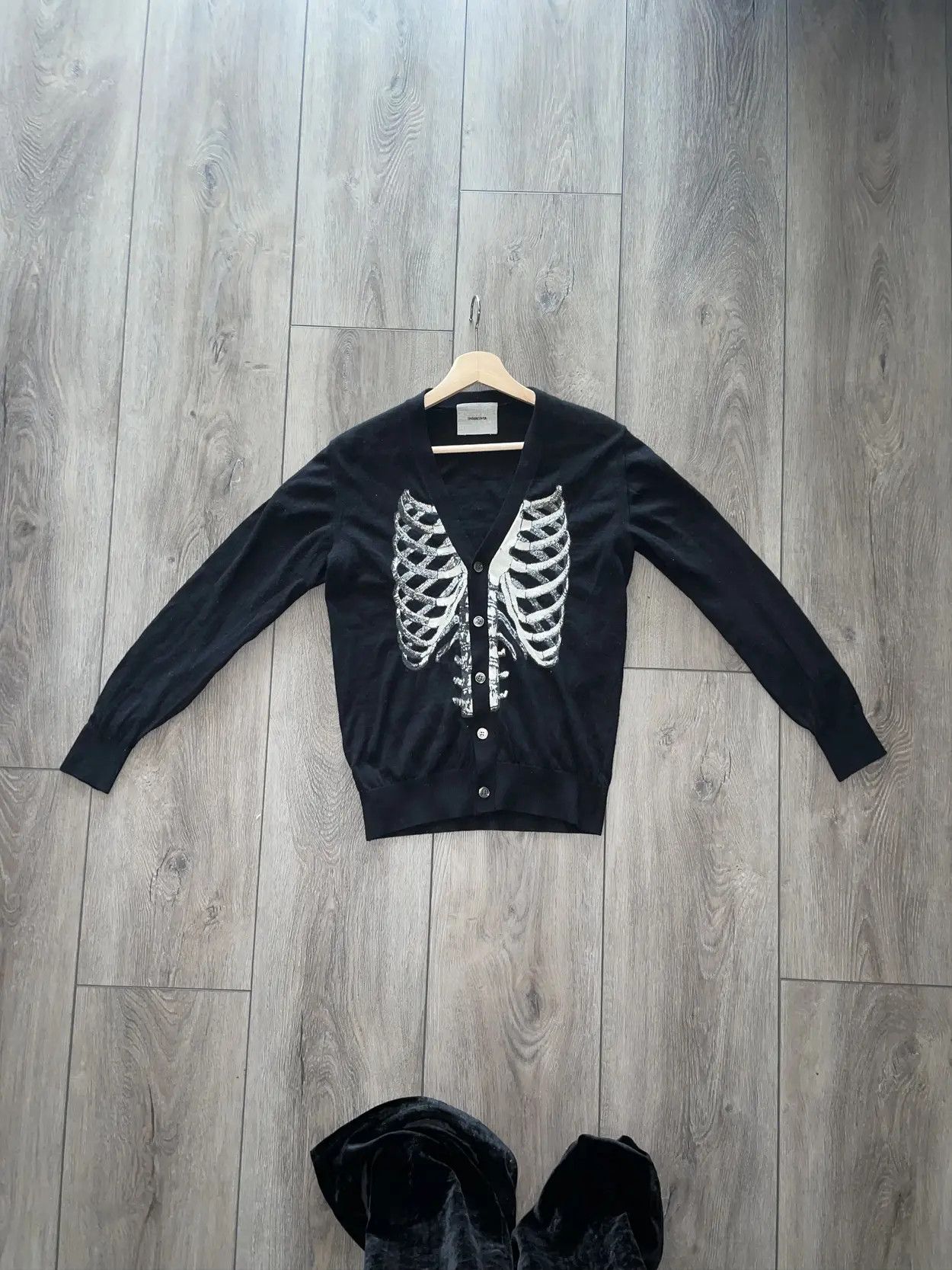 Undercover Archival Anatomicouture knit ribcage cardigan Size US S / EU 44-46 / 1 - 1 Thumbnail