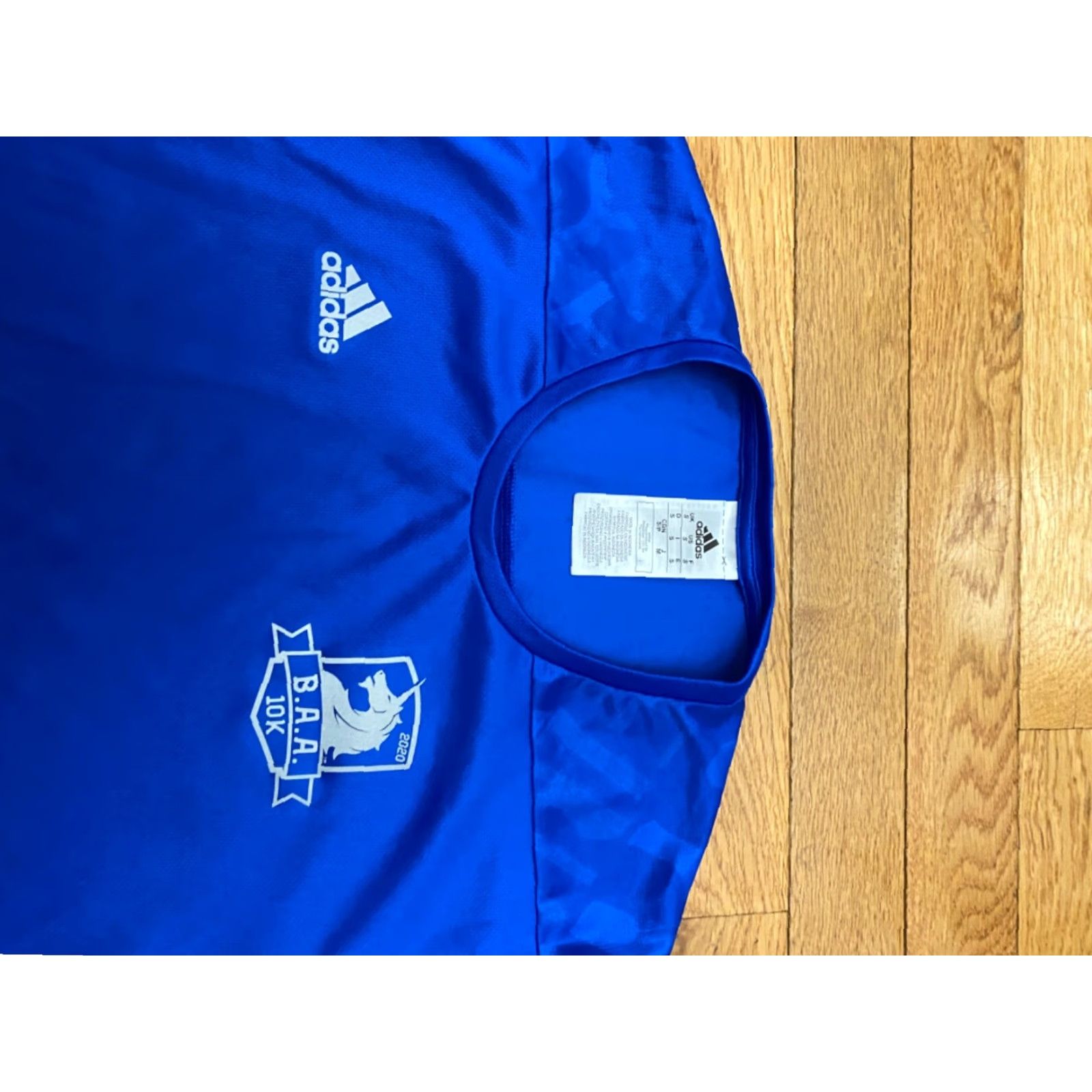 Adidas Adidas Climalite Boston Athletic Association BAA 2020 10k Race Shirt Mens Sz S Shirt Yellow Racing Mens Short Sleeve T-Shirt Size US S / EU 44-46 / 1 - 3 Thumbnail
