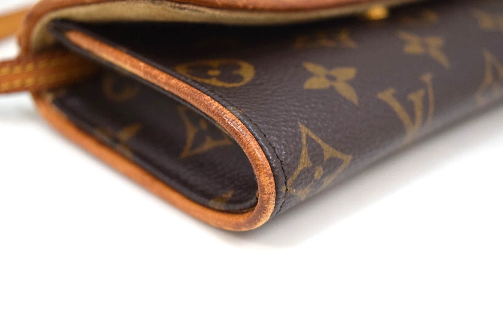 Louis Vuitton Louis Vuitton Pochette Twin PM CrossbodyBag Monogram M51854 Size ONE SIZE - 7 Thumbnail