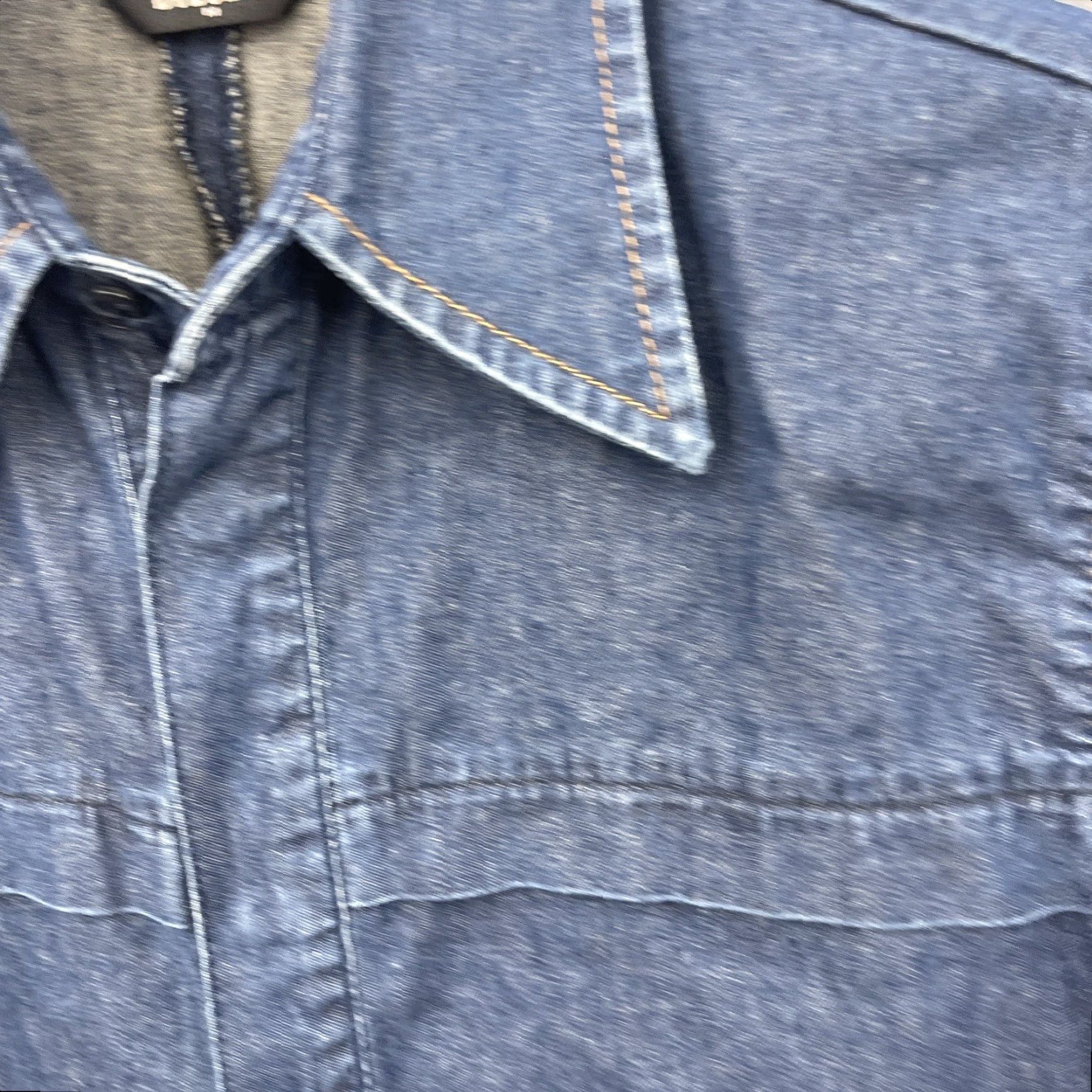Diesel Diesel Shirt Womens Small 3/4 Sleeve Snap Denim Slim Fit y2k Quiet READ Size S / US 4 / IT 40 - 6 Thumbnail