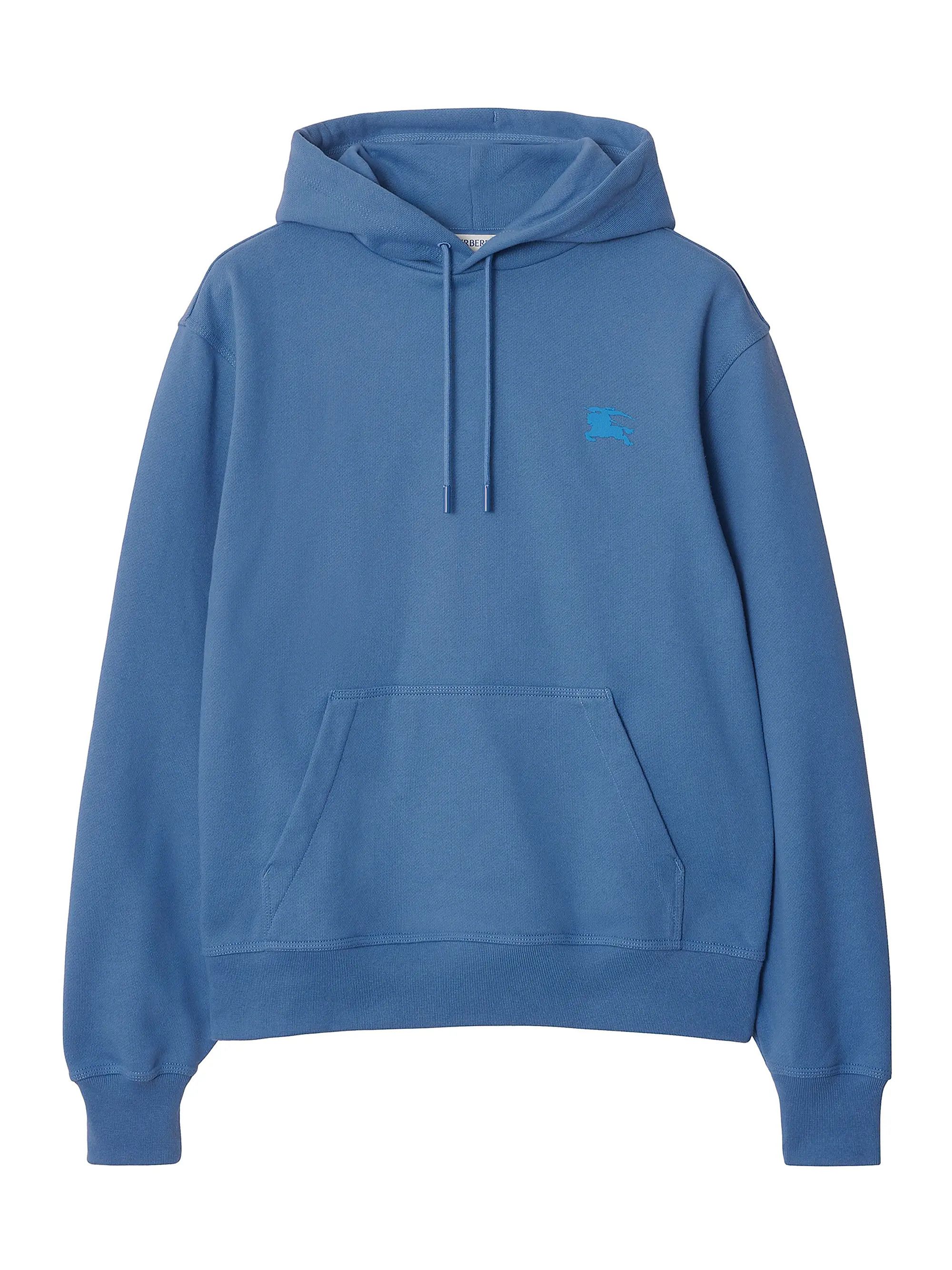 Burberry os11x0126 Protection Logo Hoodie in Blue Size US M / EU 48-50 / 2 - 1 Thumbnail